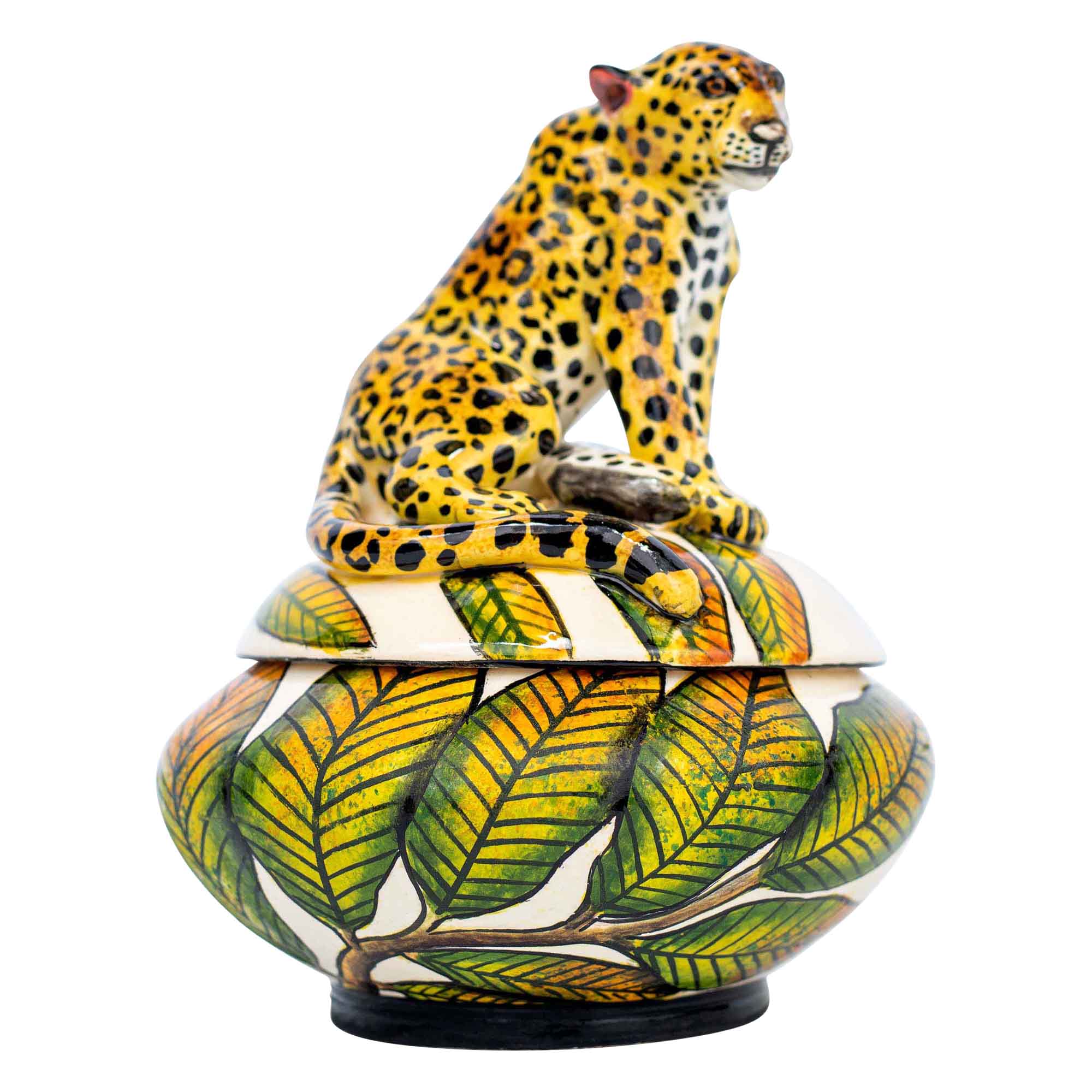 Leopard jewelry box