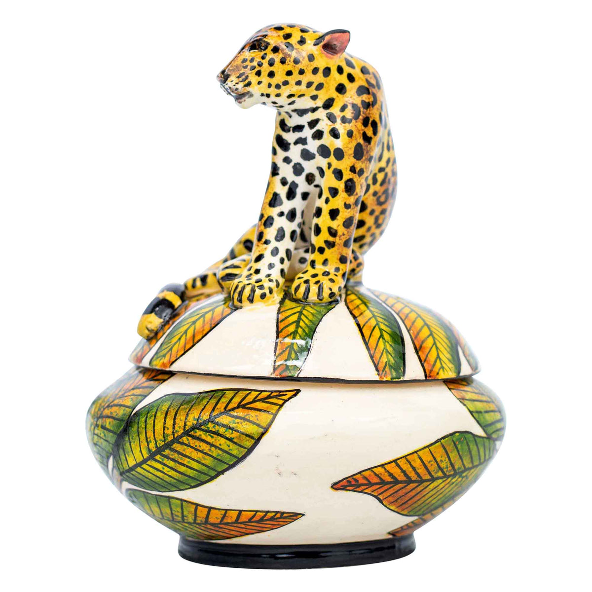 Leopard jewelry box