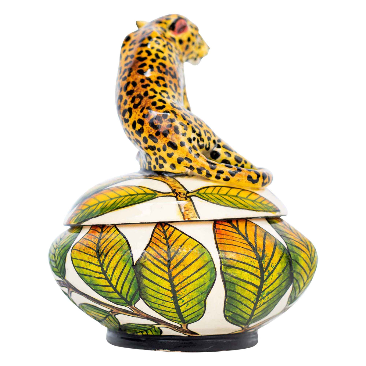 Leopard jewelry box