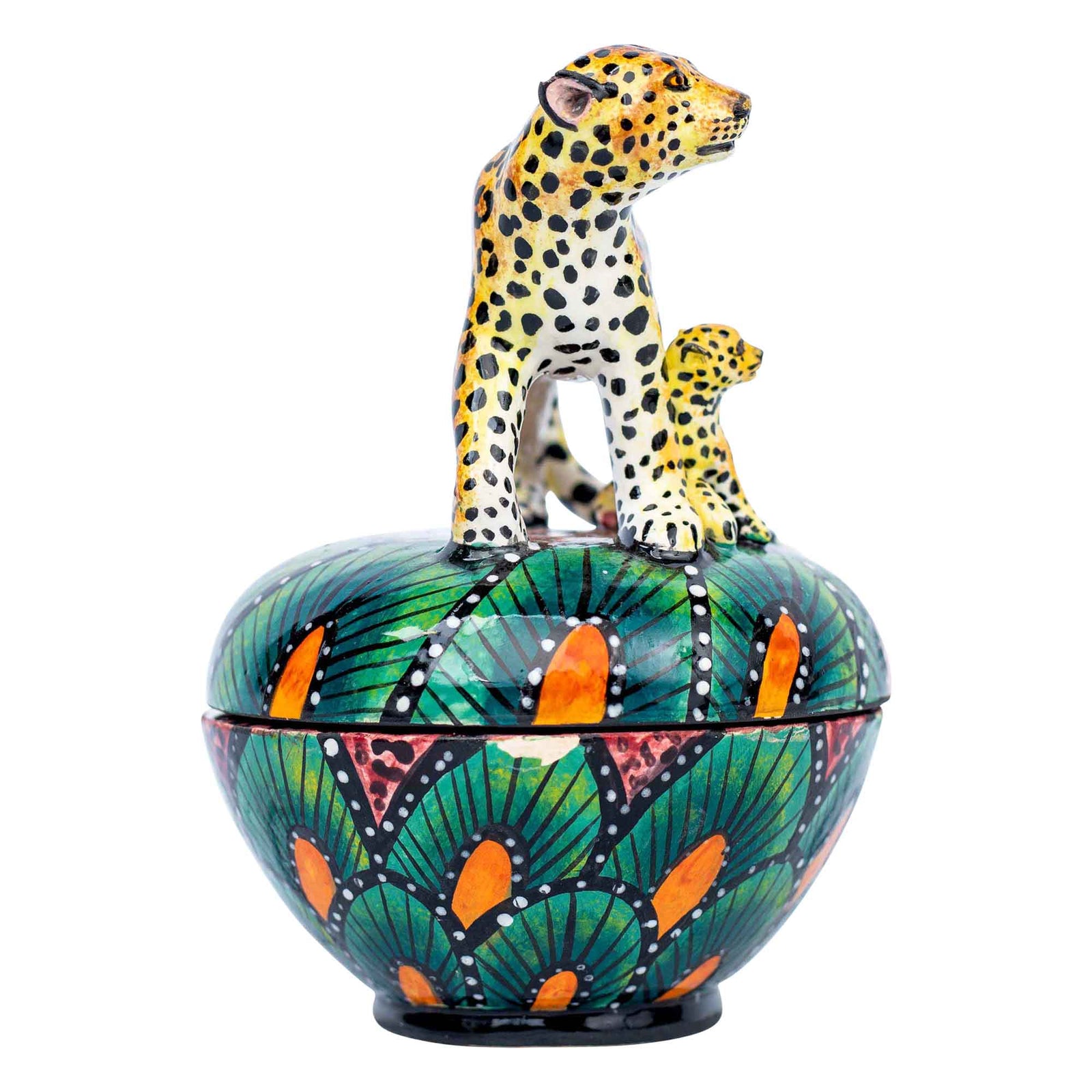 Leopard jewelry box