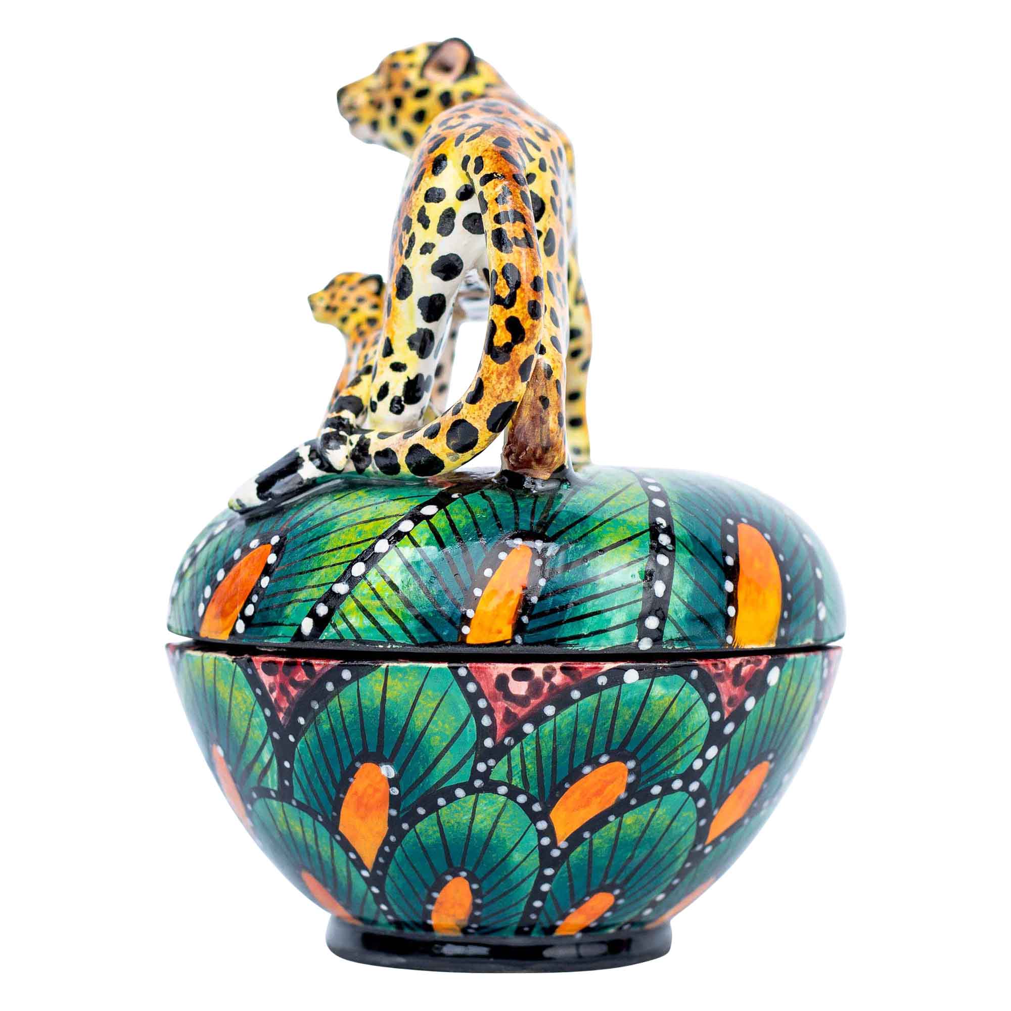Leopard jewelry box