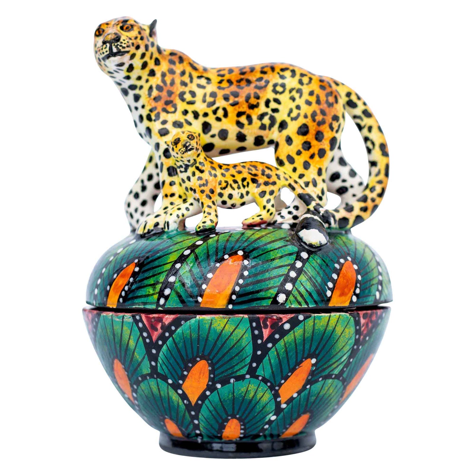 Leopard jewelry box