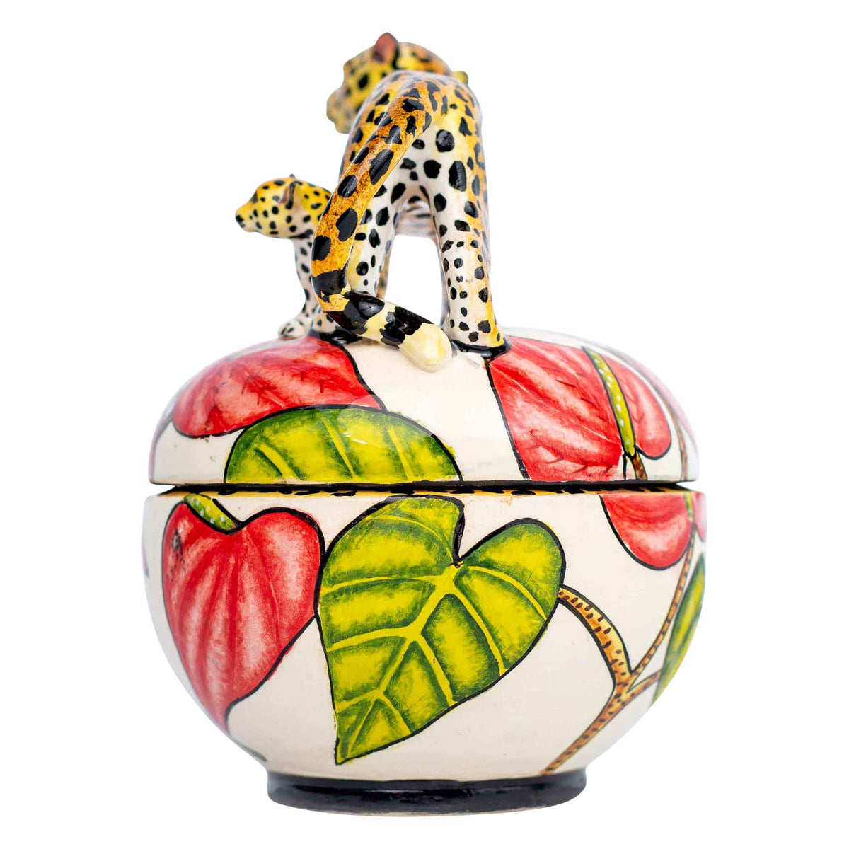 Leopard jewelry box
