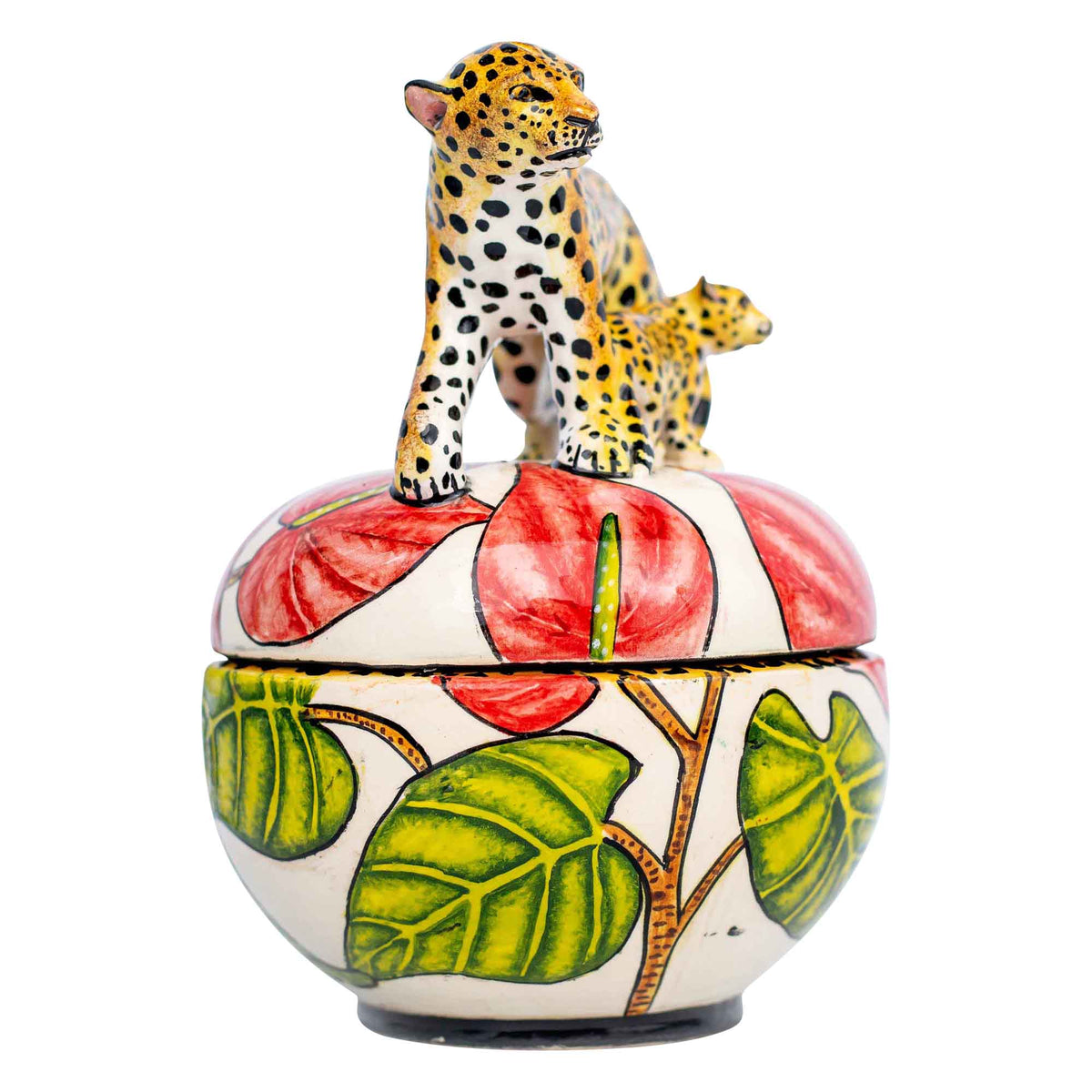 Leopard jewelry box
