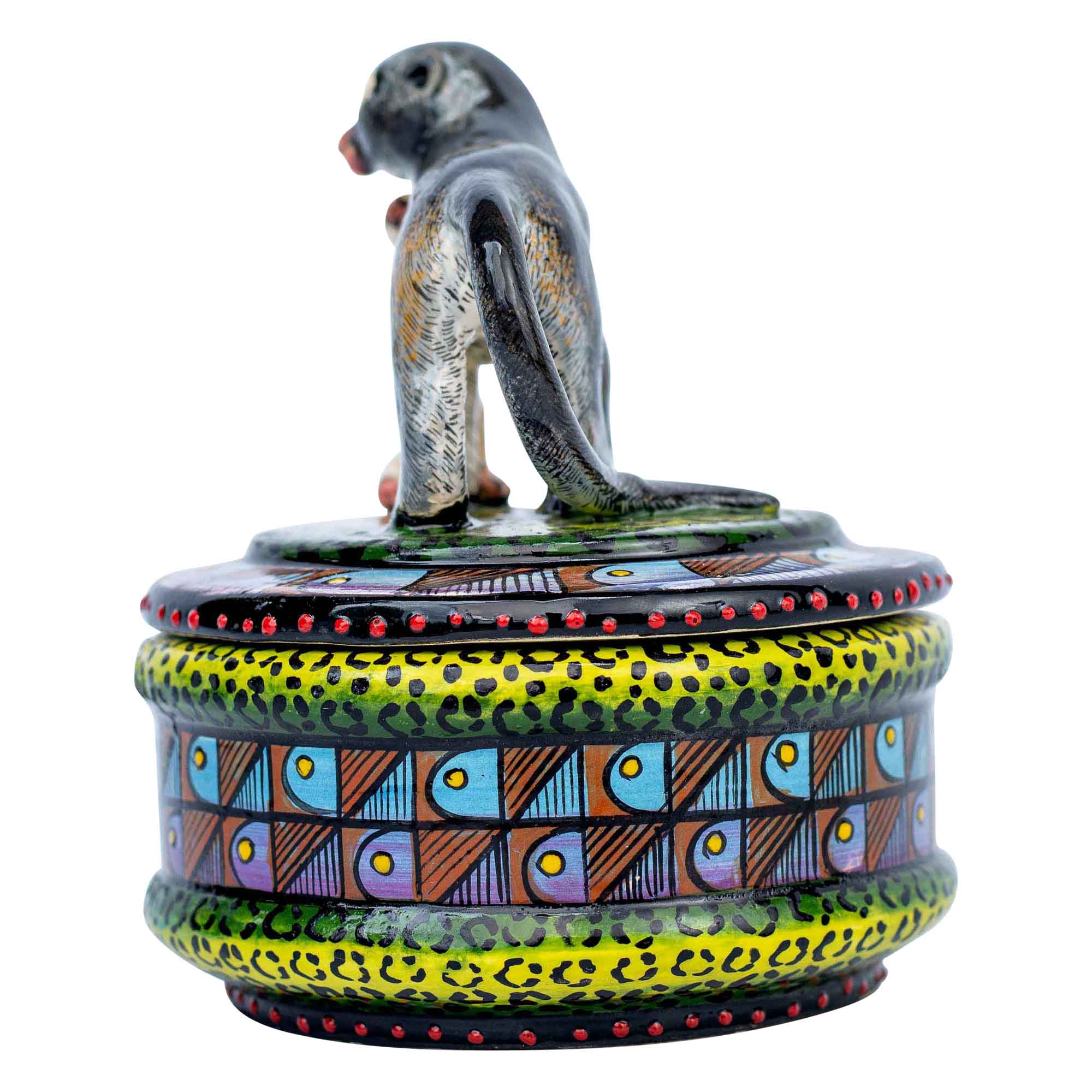 Monkey jewelry box