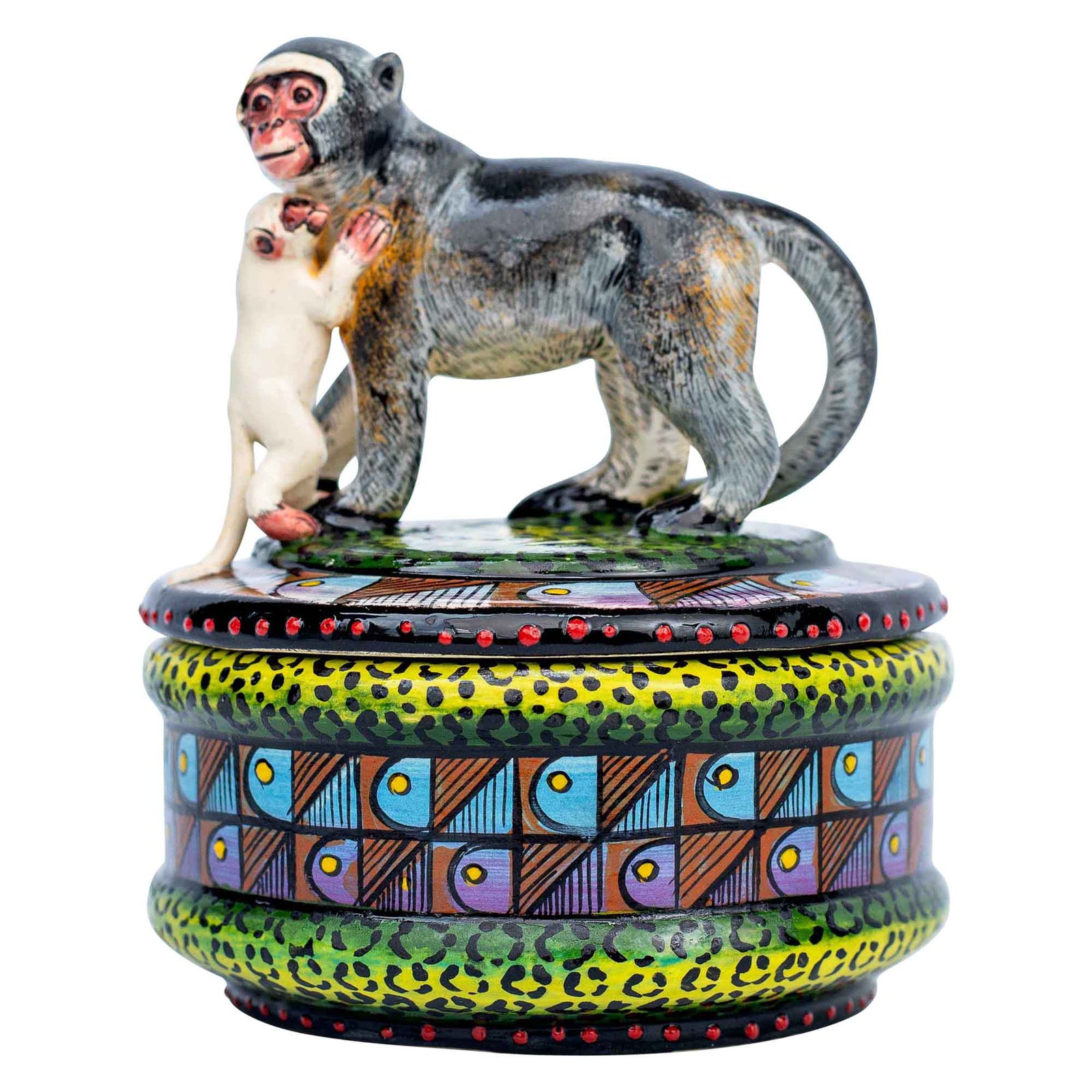 Monkey jewelry box