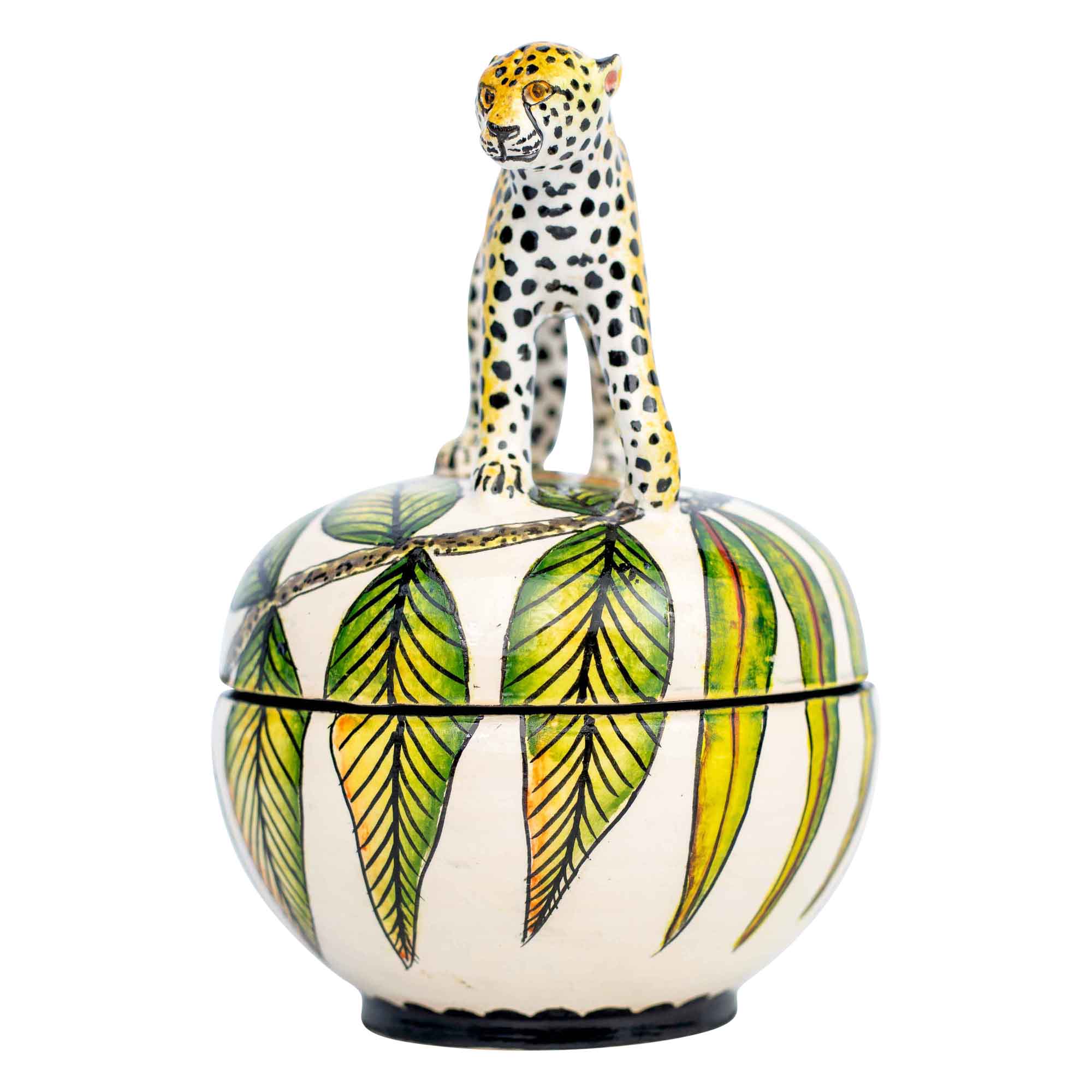 Cheetah jewelry box