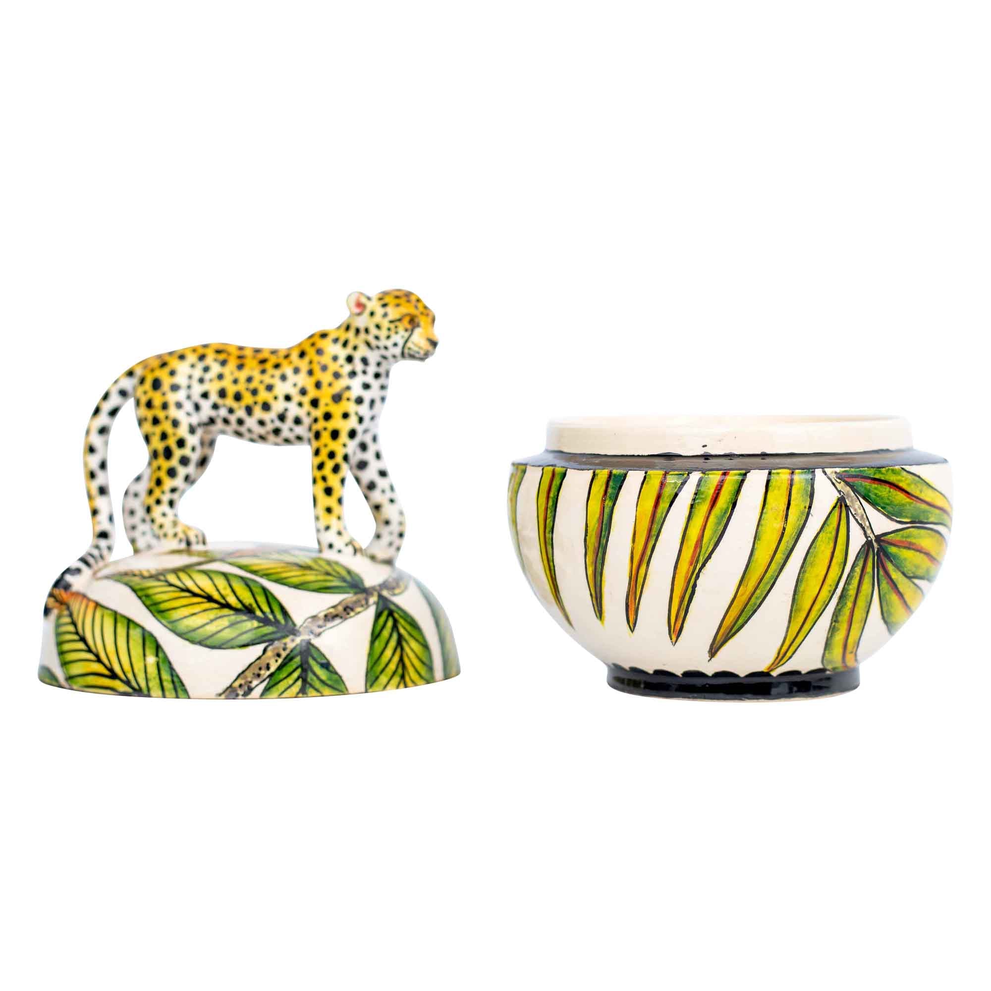 Cheetah jewelry box