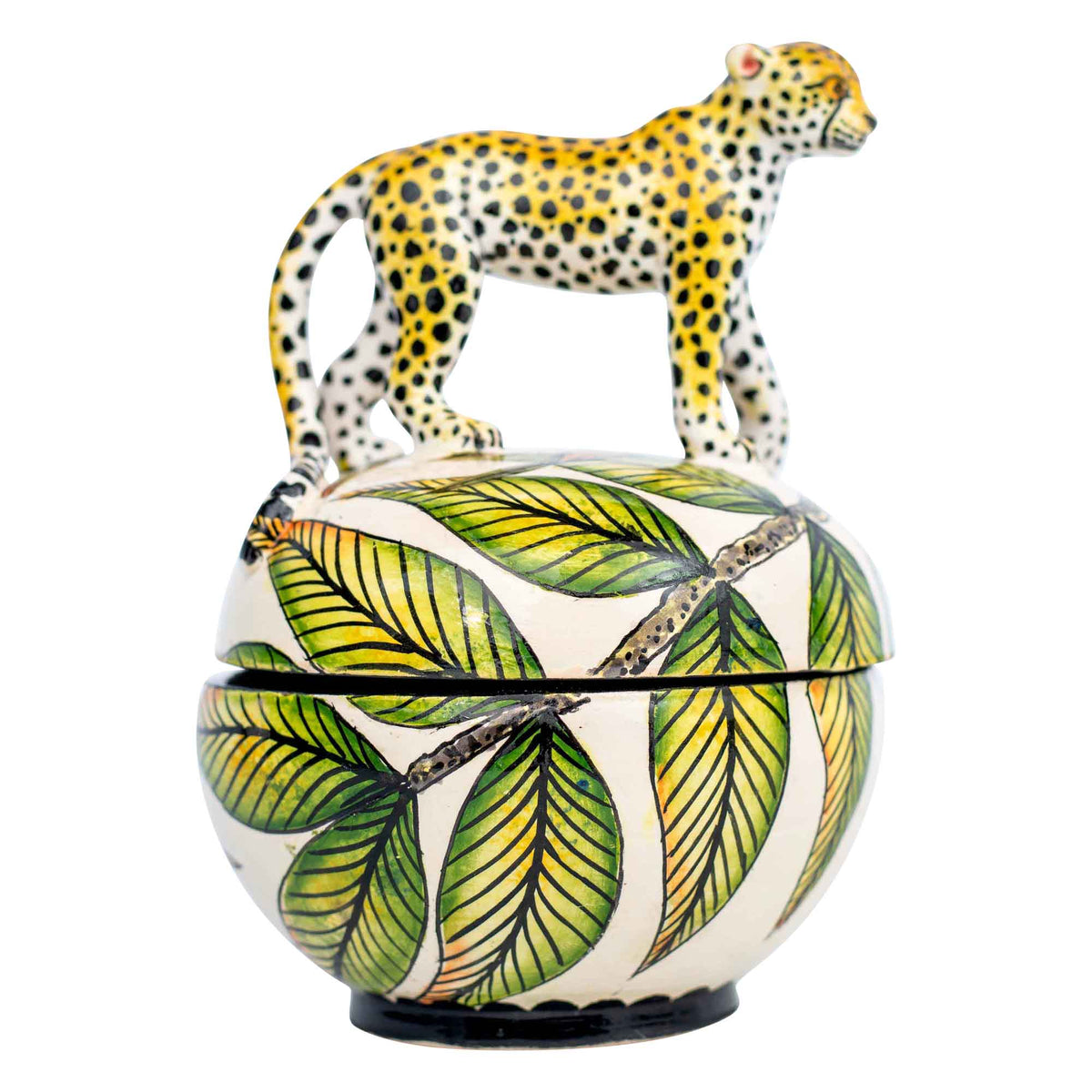 Cheetah jewelry box
