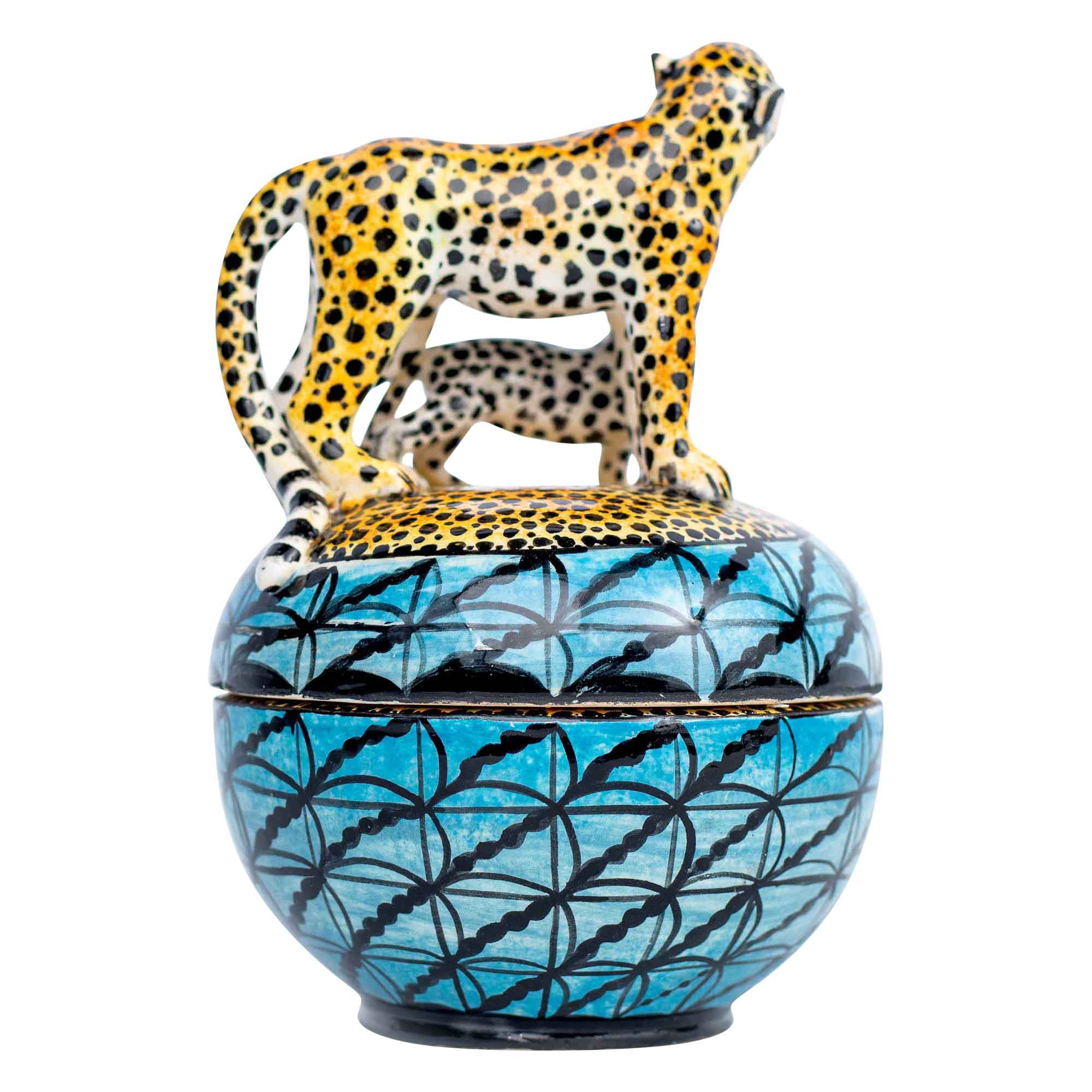 Cheetah jewelry box