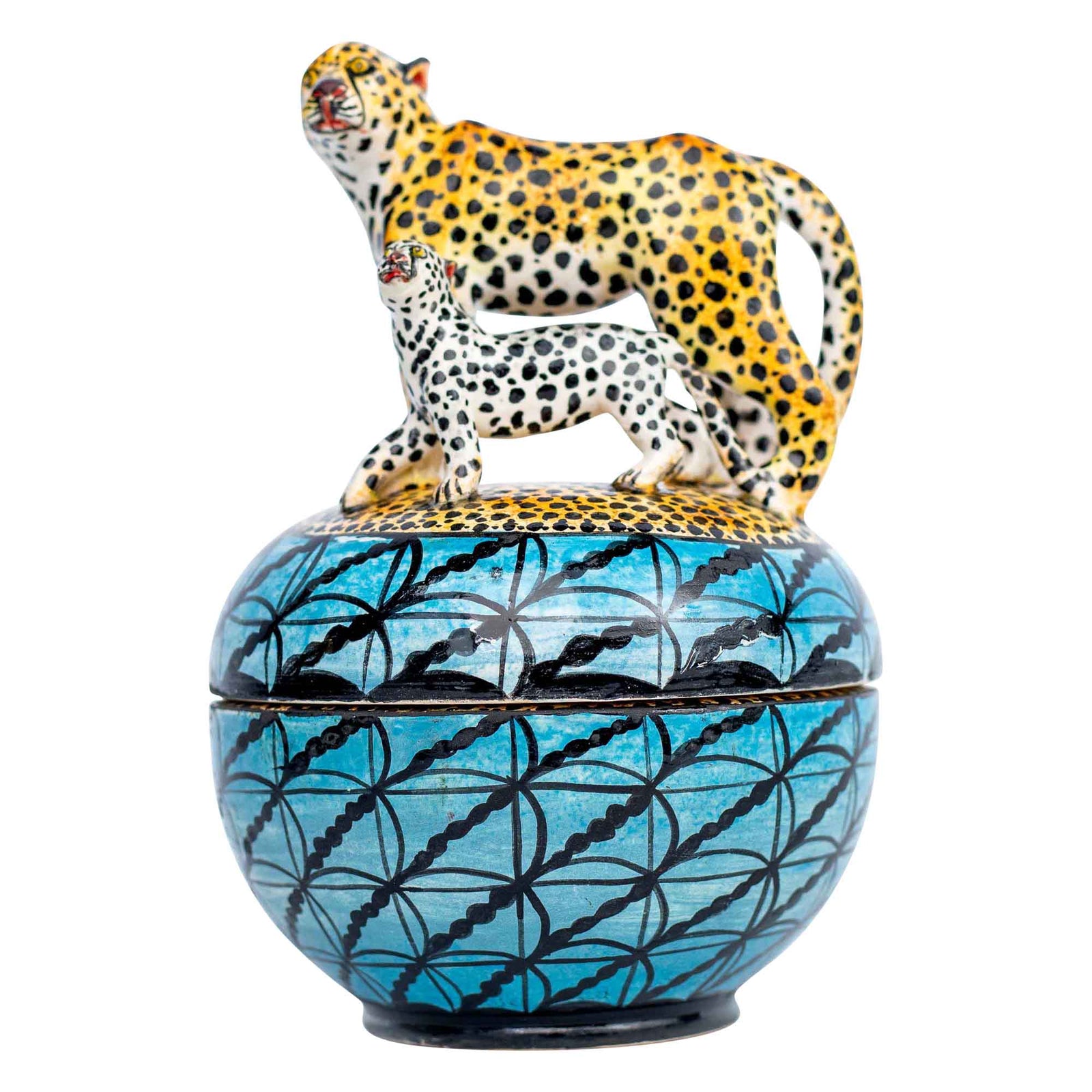 Cheetah jewelry box