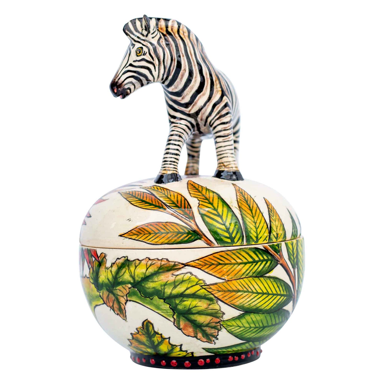 Zebra jewelry box