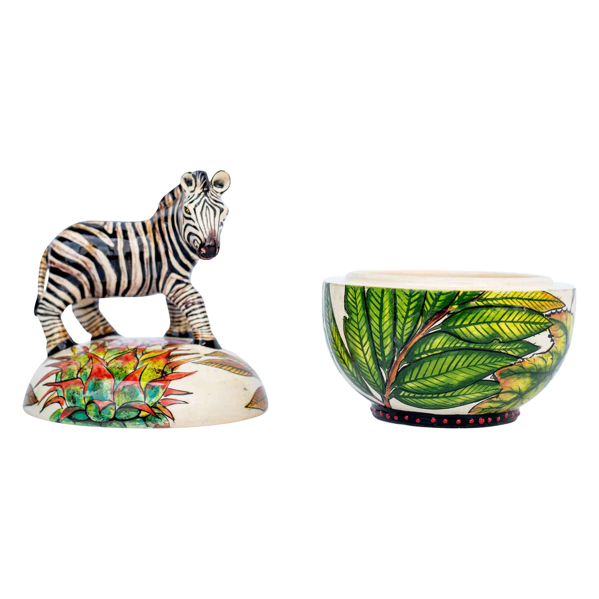 Zebra jewelry box