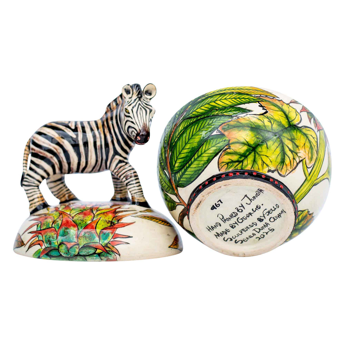 Zebra jewelry box