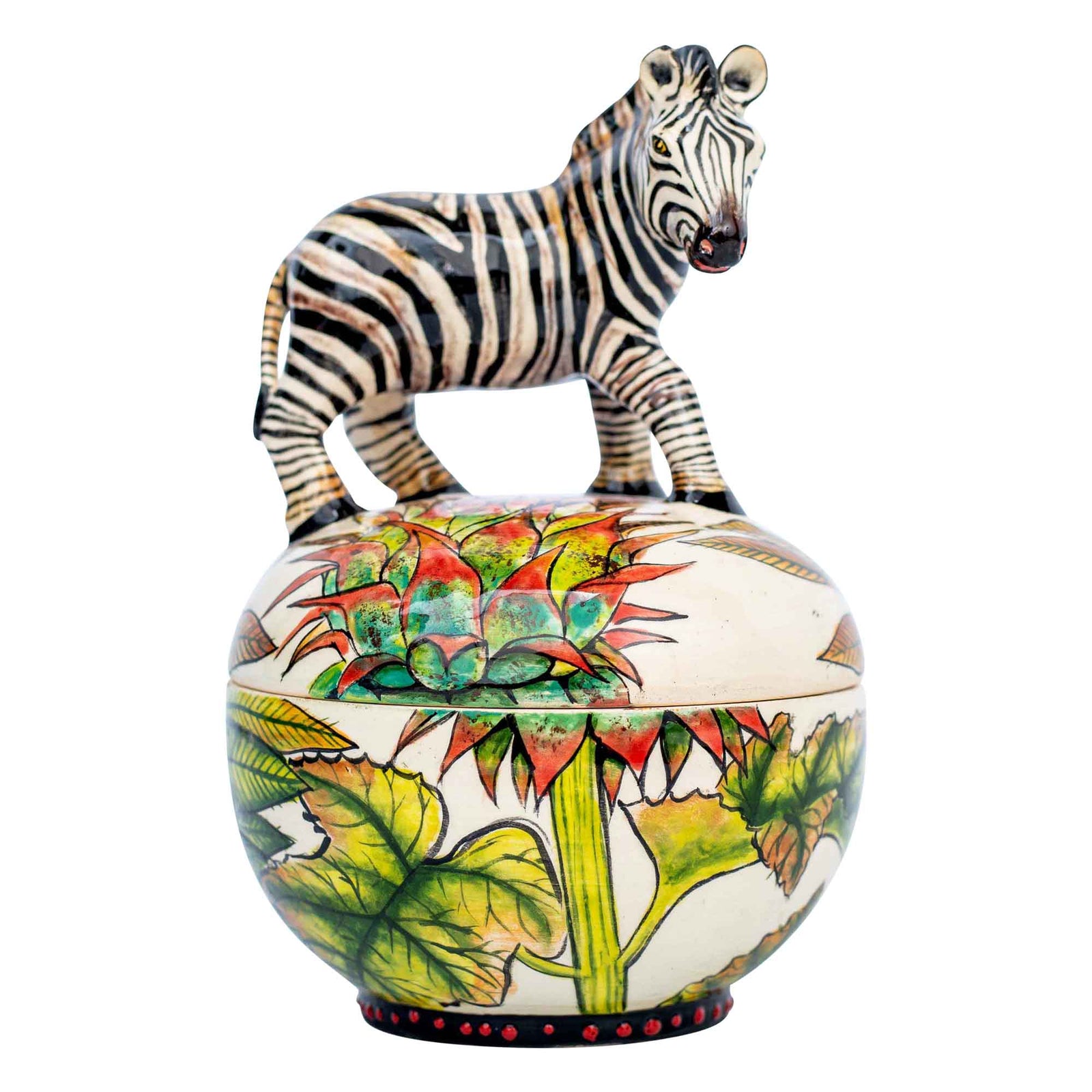 Zebra jewelry box