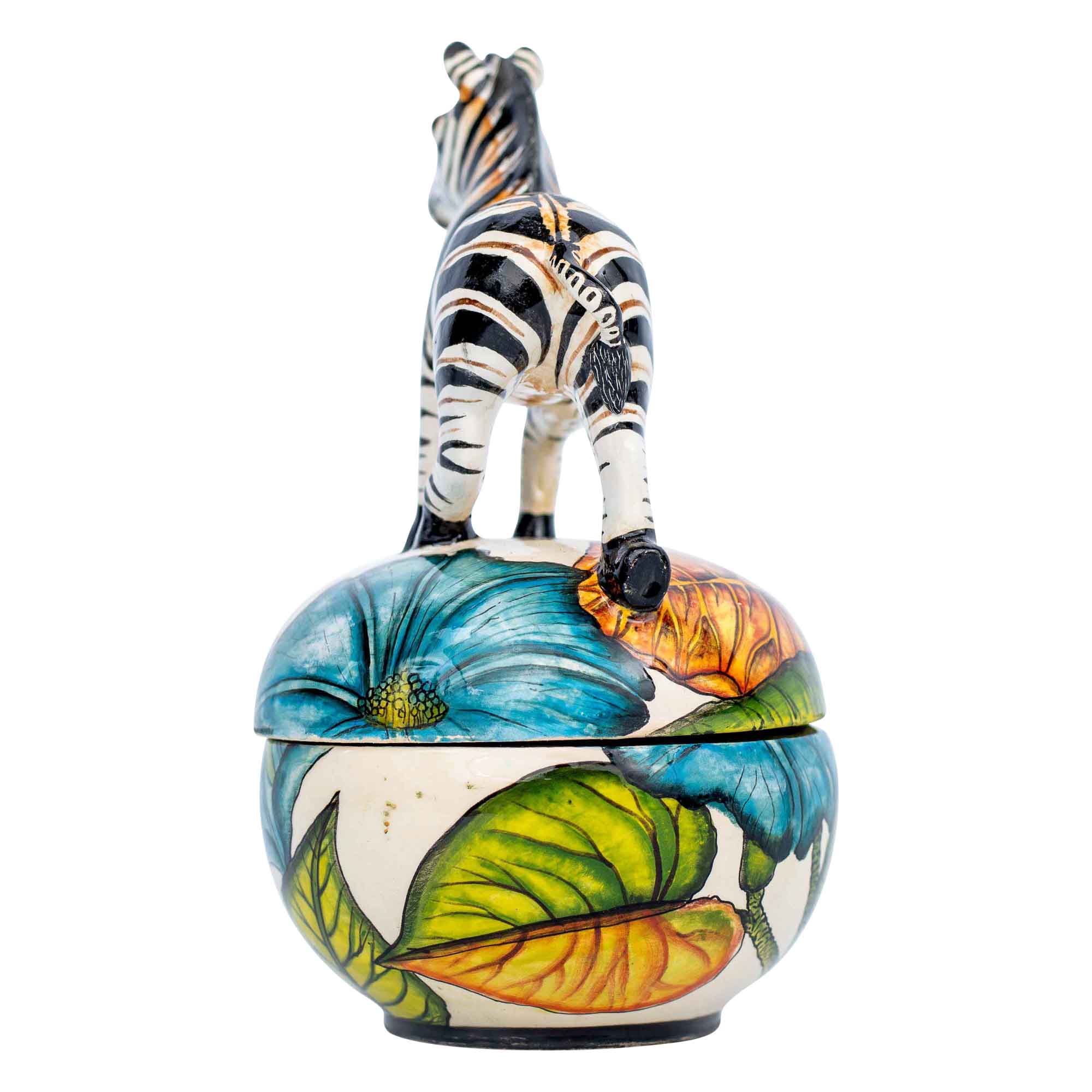 Zebra jewelry box