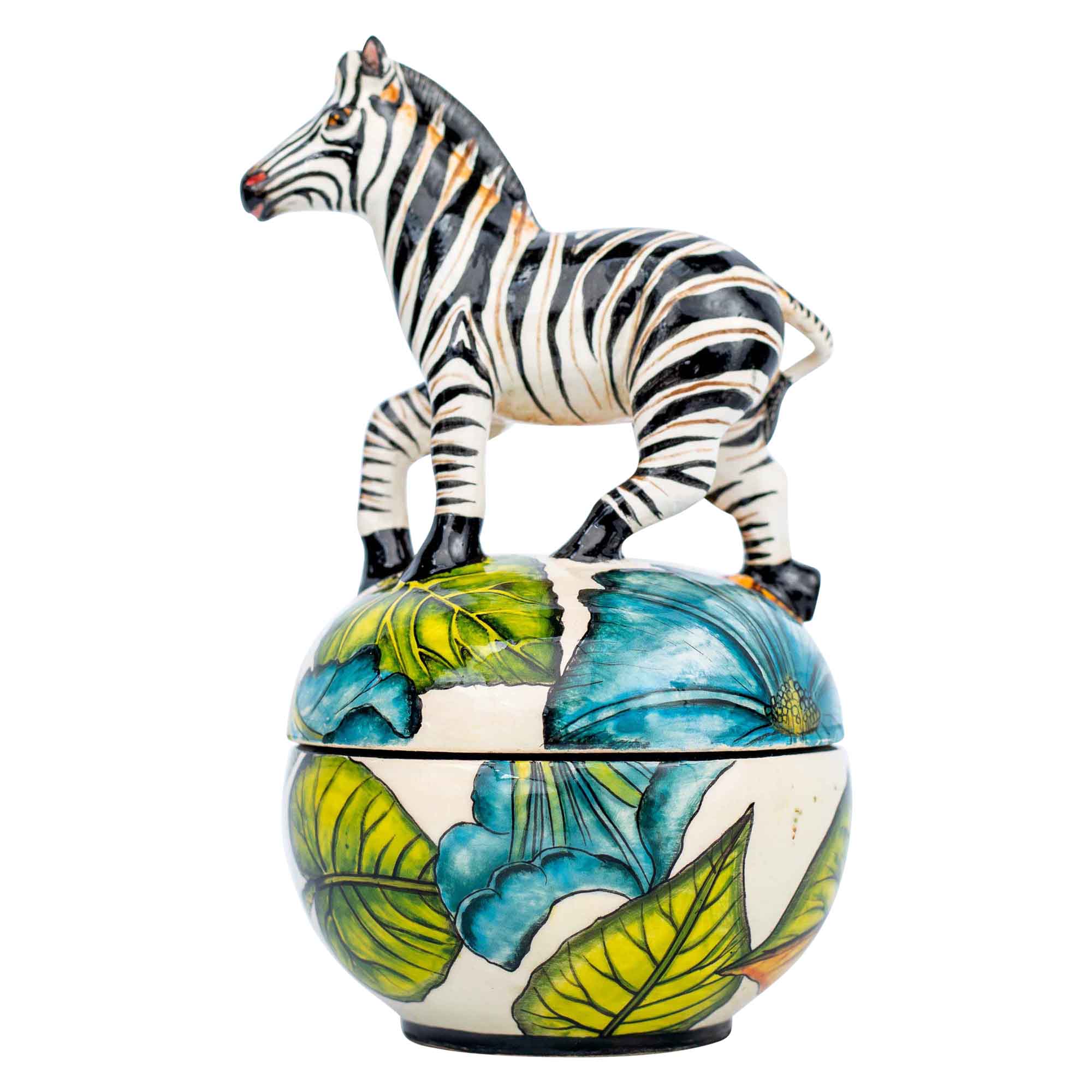 Zebra jewelry box