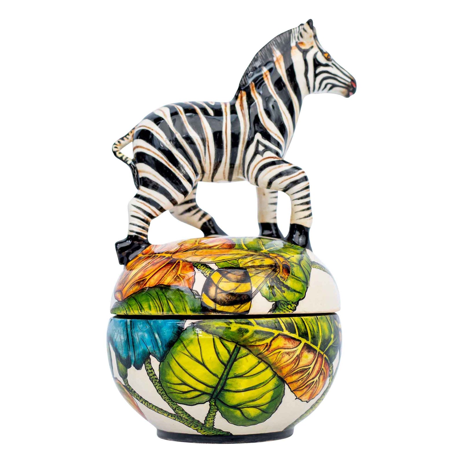Zebra jewelry box