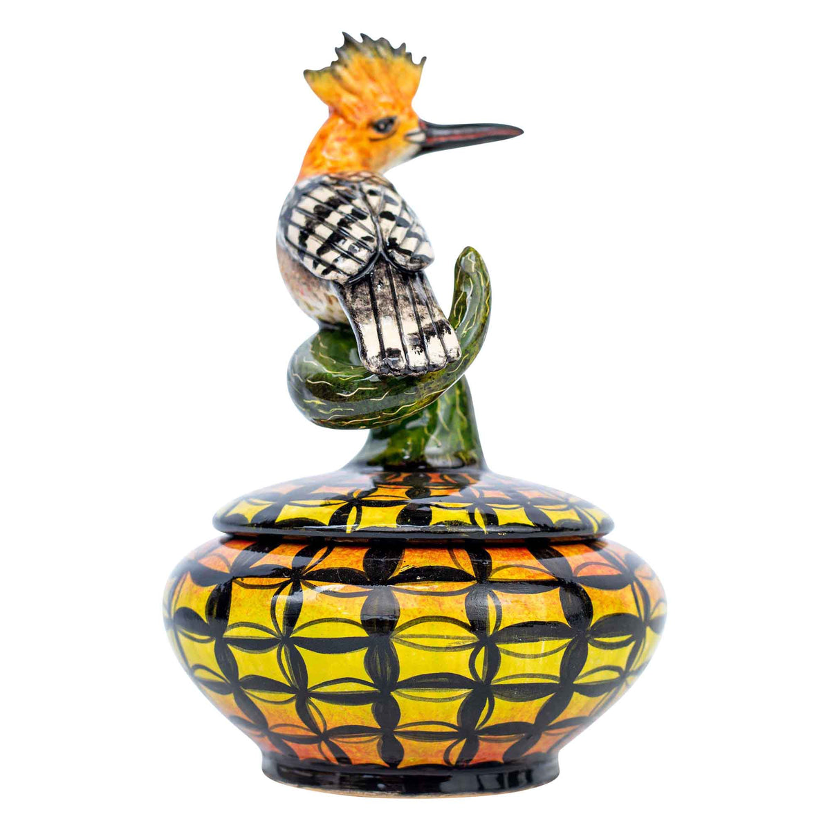 Hoopoe jewelry box