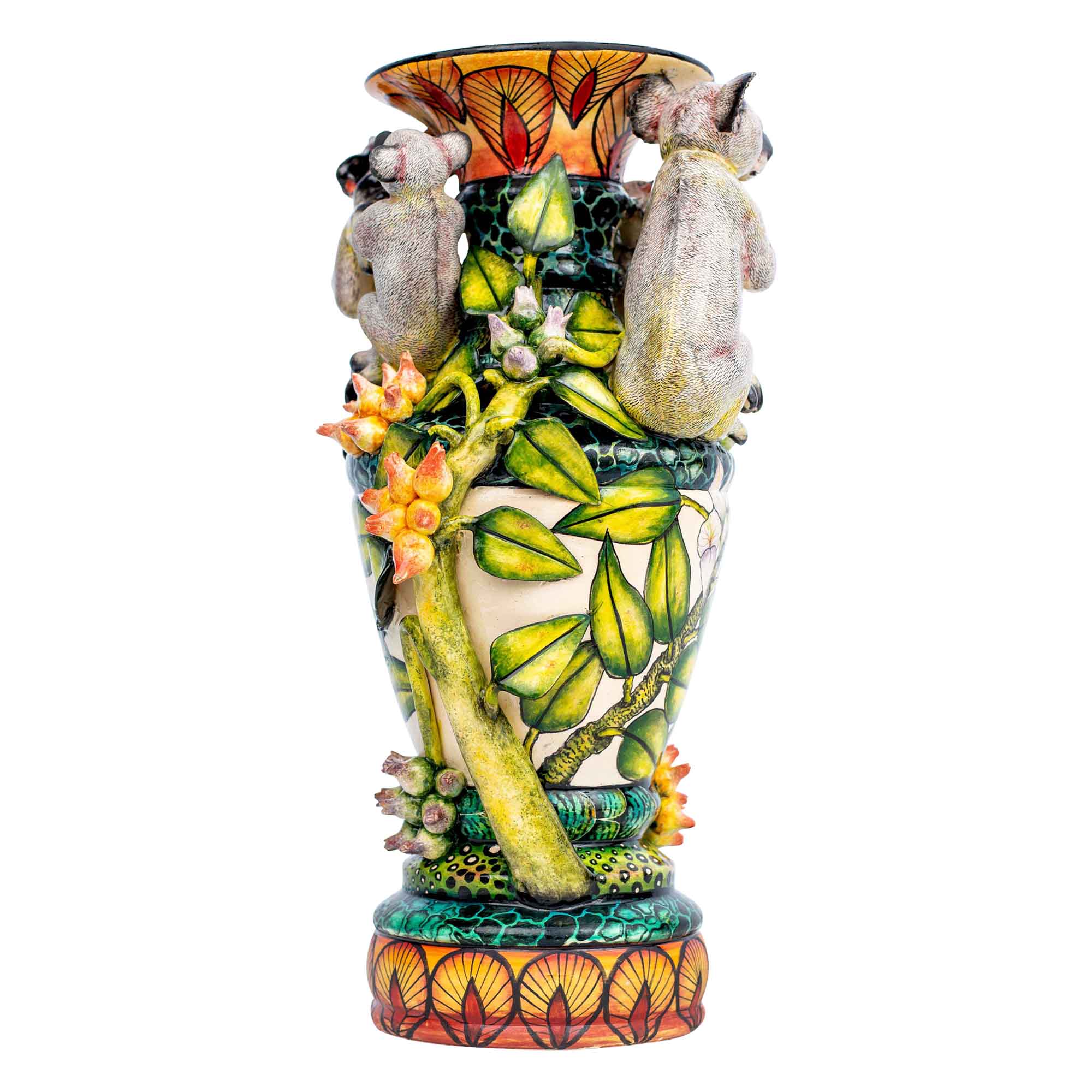 Koala vase