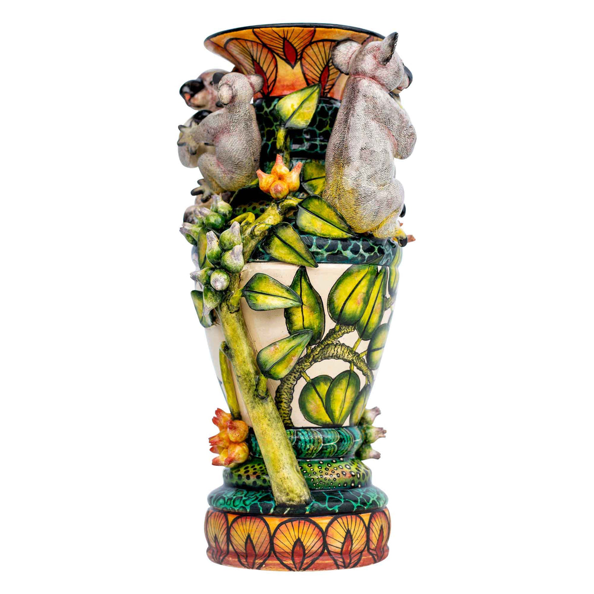 Koala vase