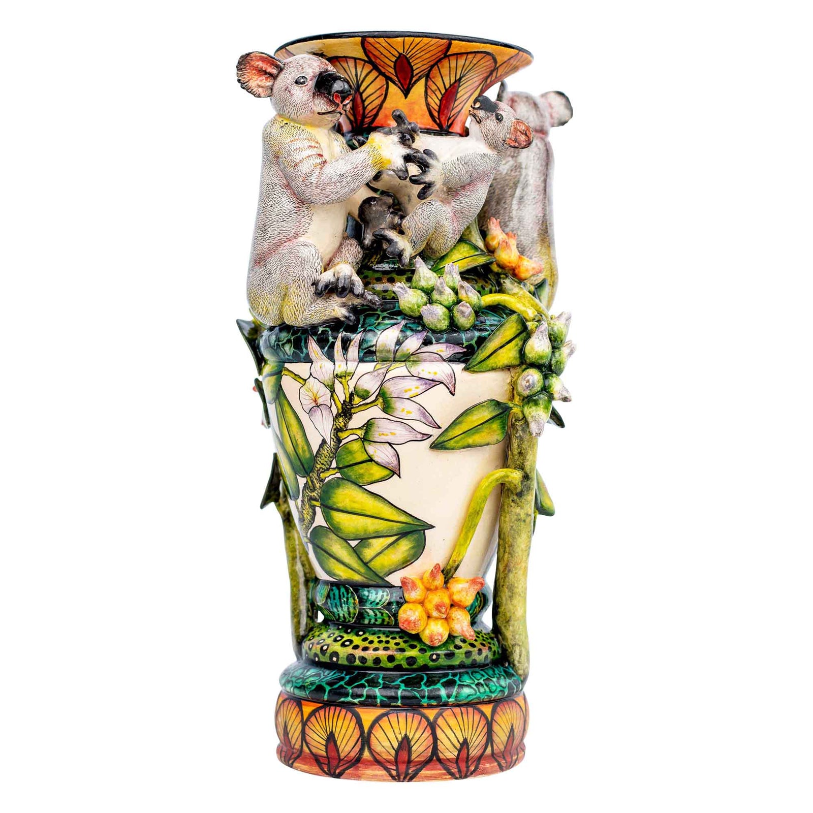 Koala vase