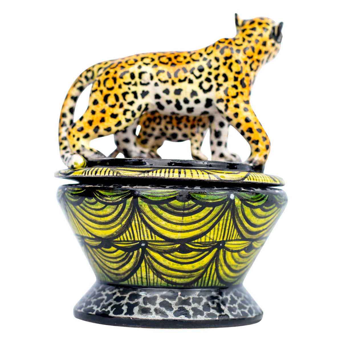 Leopard jewelry box