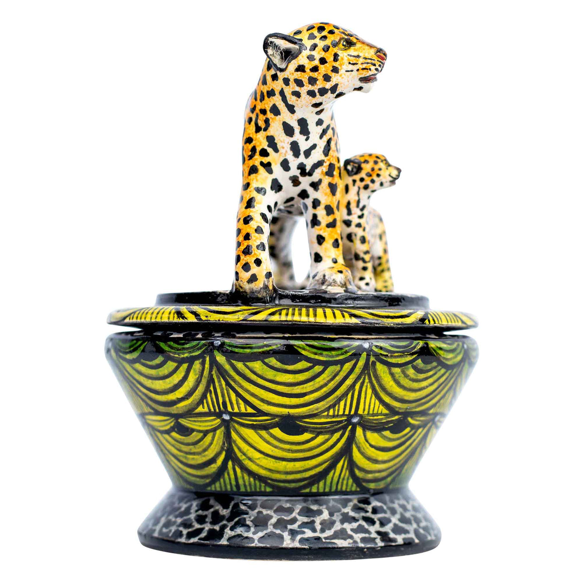 Leopard jewelry box