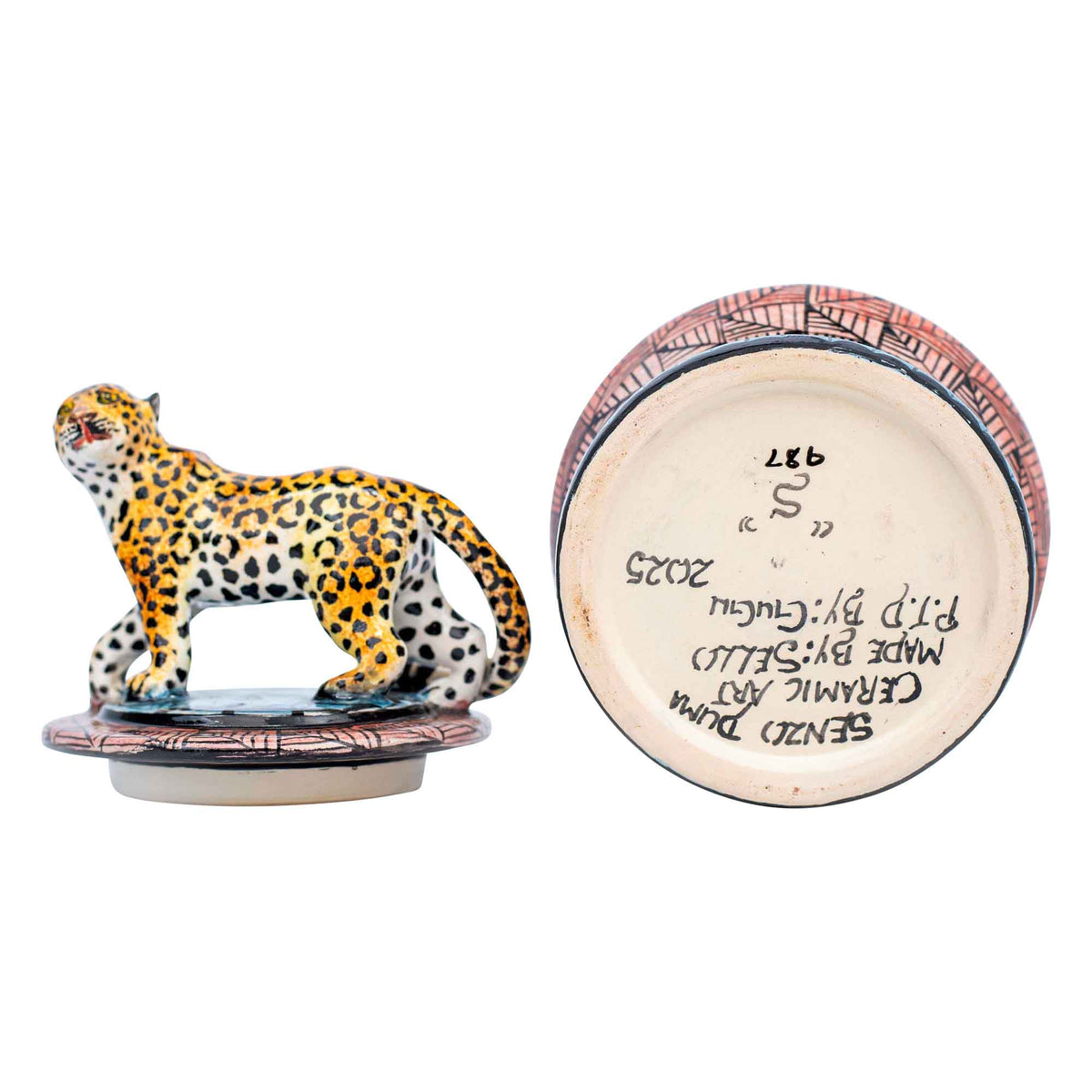 Leopard jewelry box