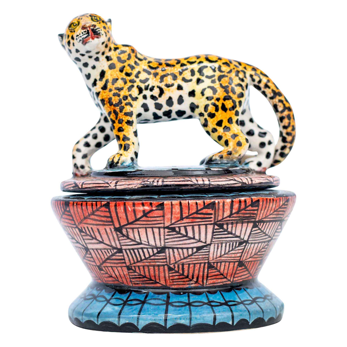 Leopard jewelry box