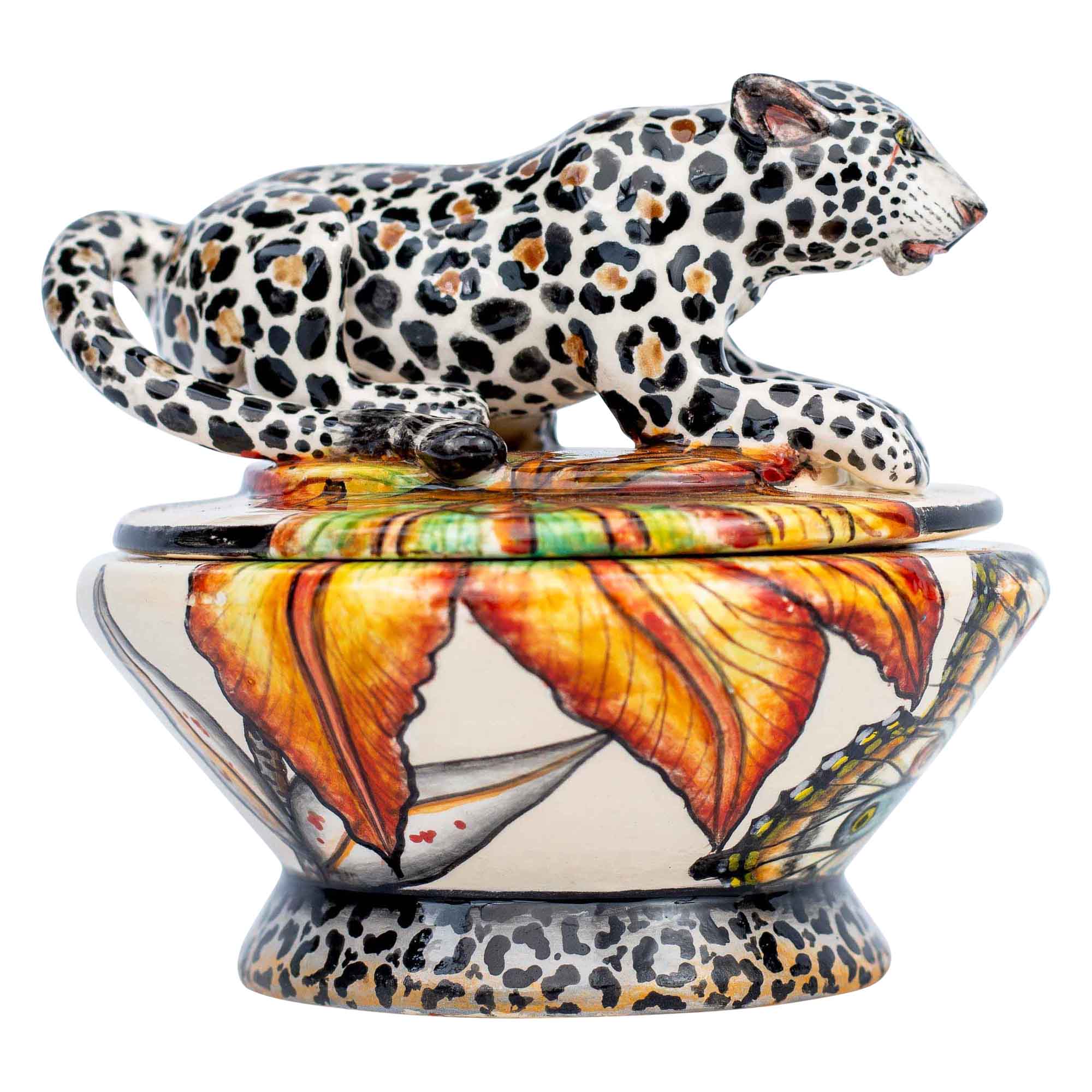 Leopard jewelry box