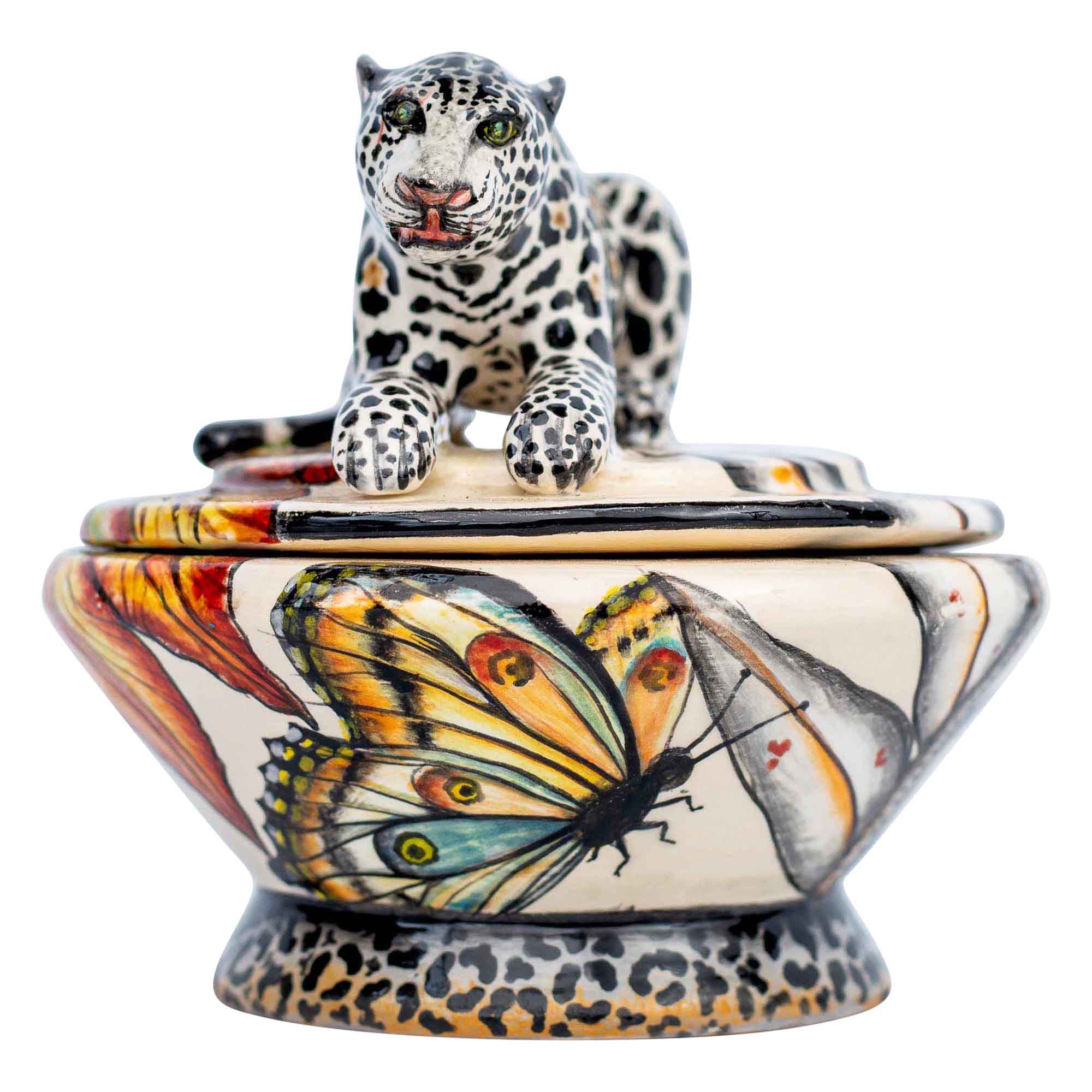 Leopard jewelry box