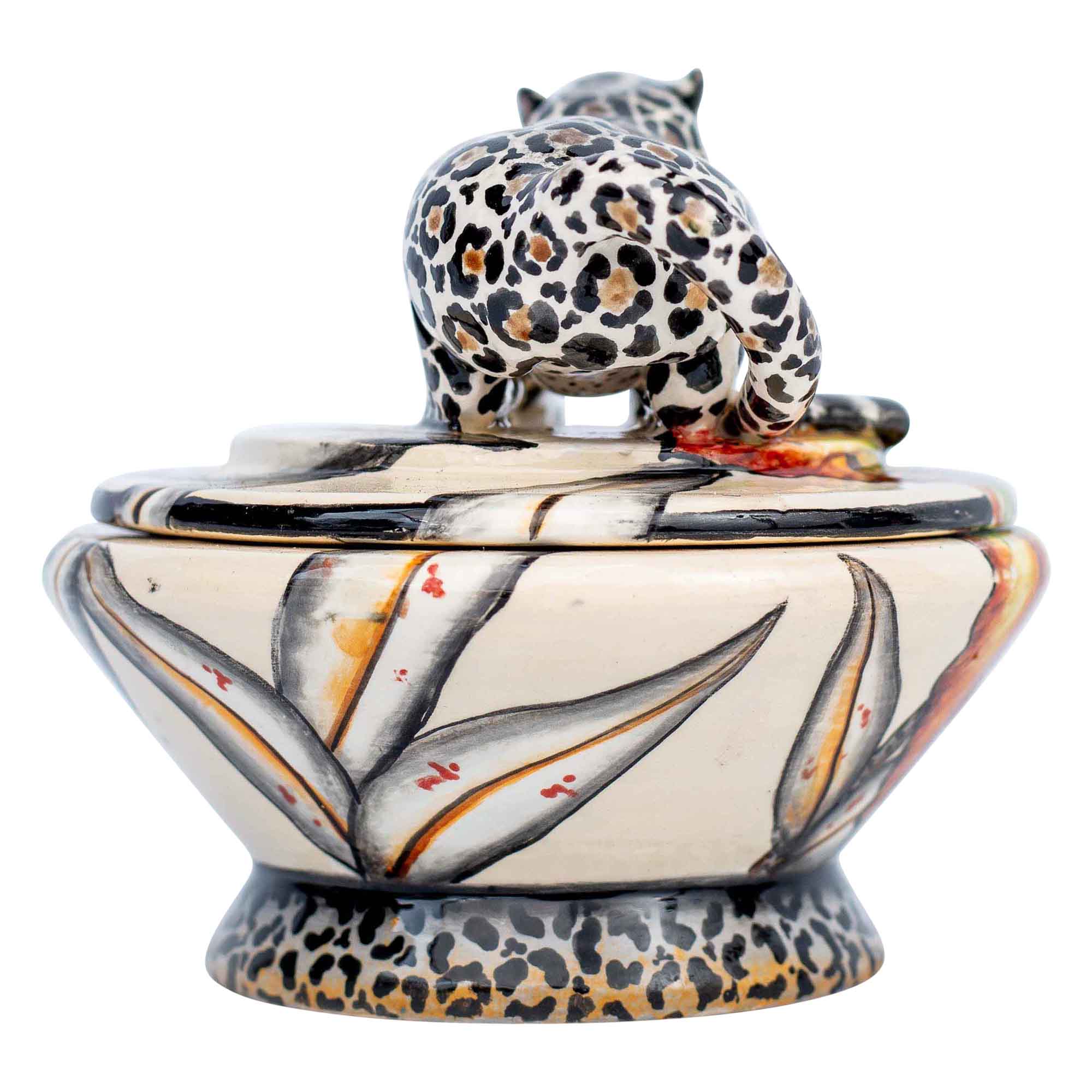 Leopard jewelry box
