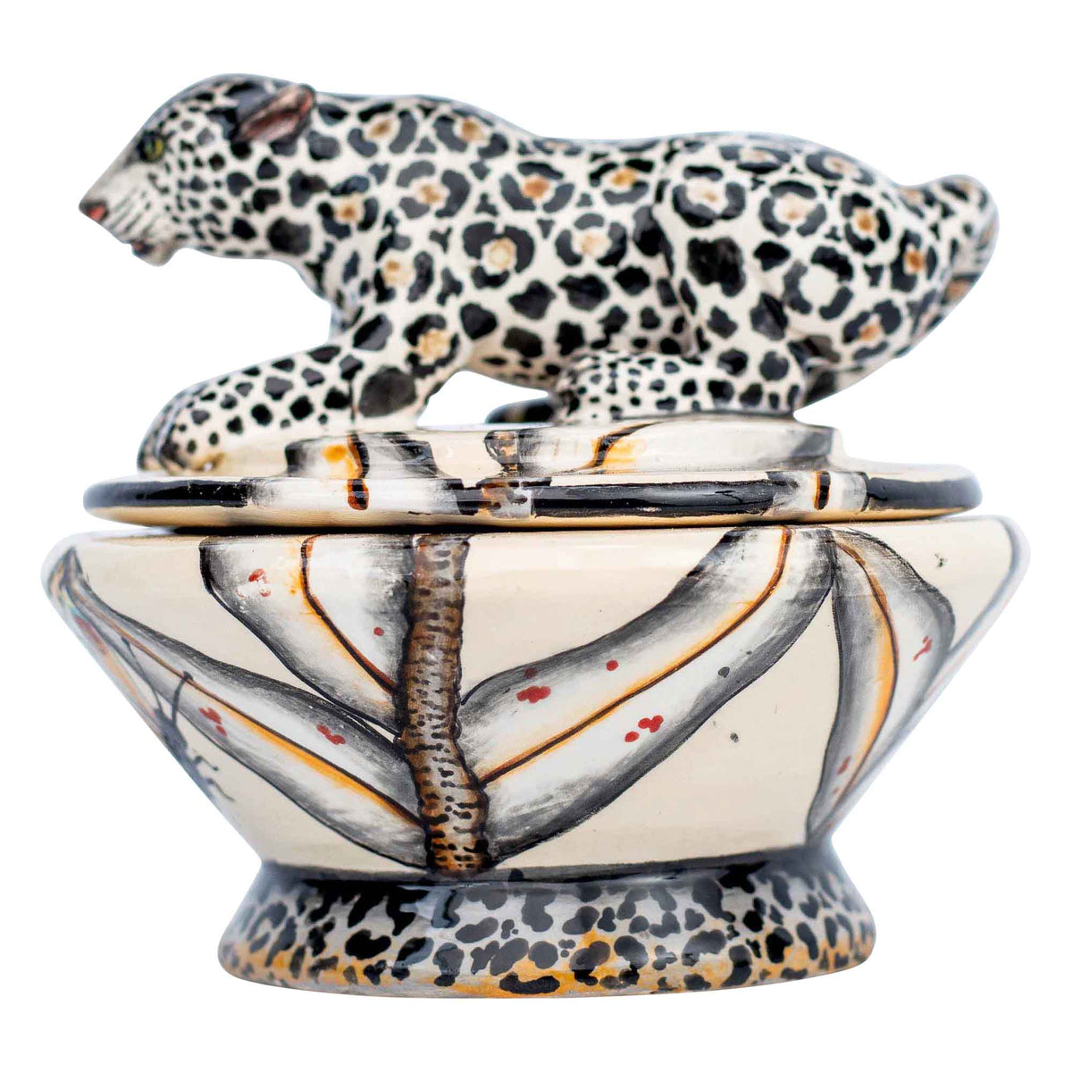 Leopard jewelry box
