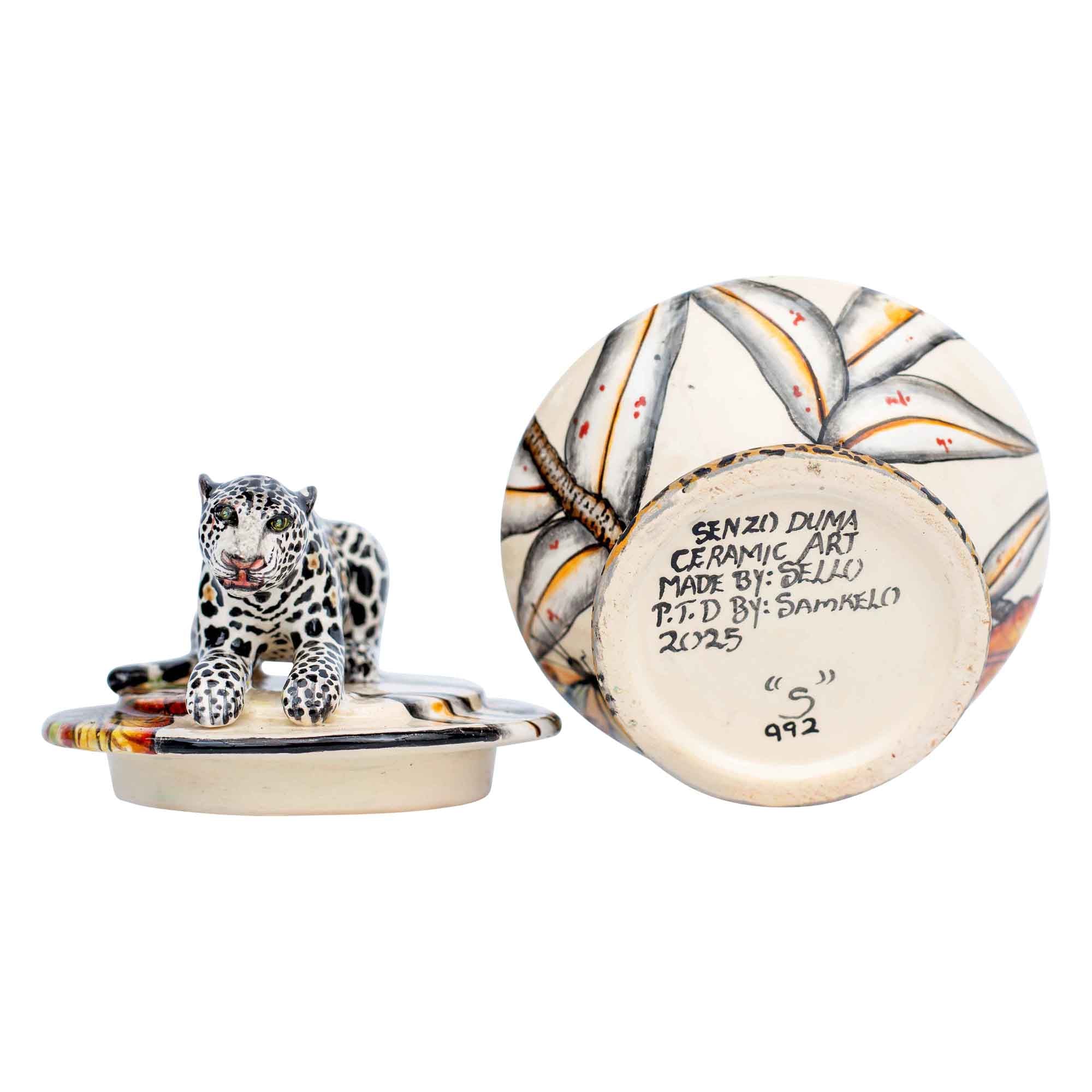Leopard jewelry box