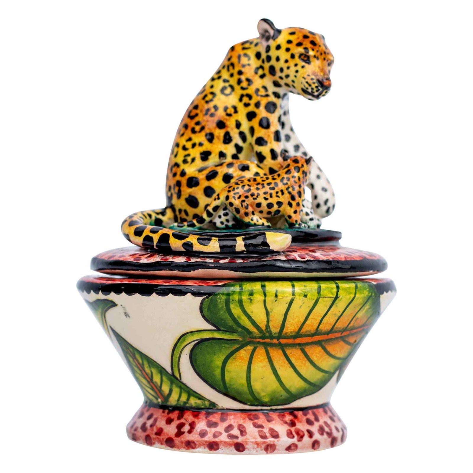 Leopard jewelry box