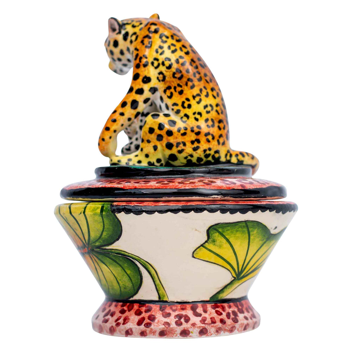 Leopard jewelry box