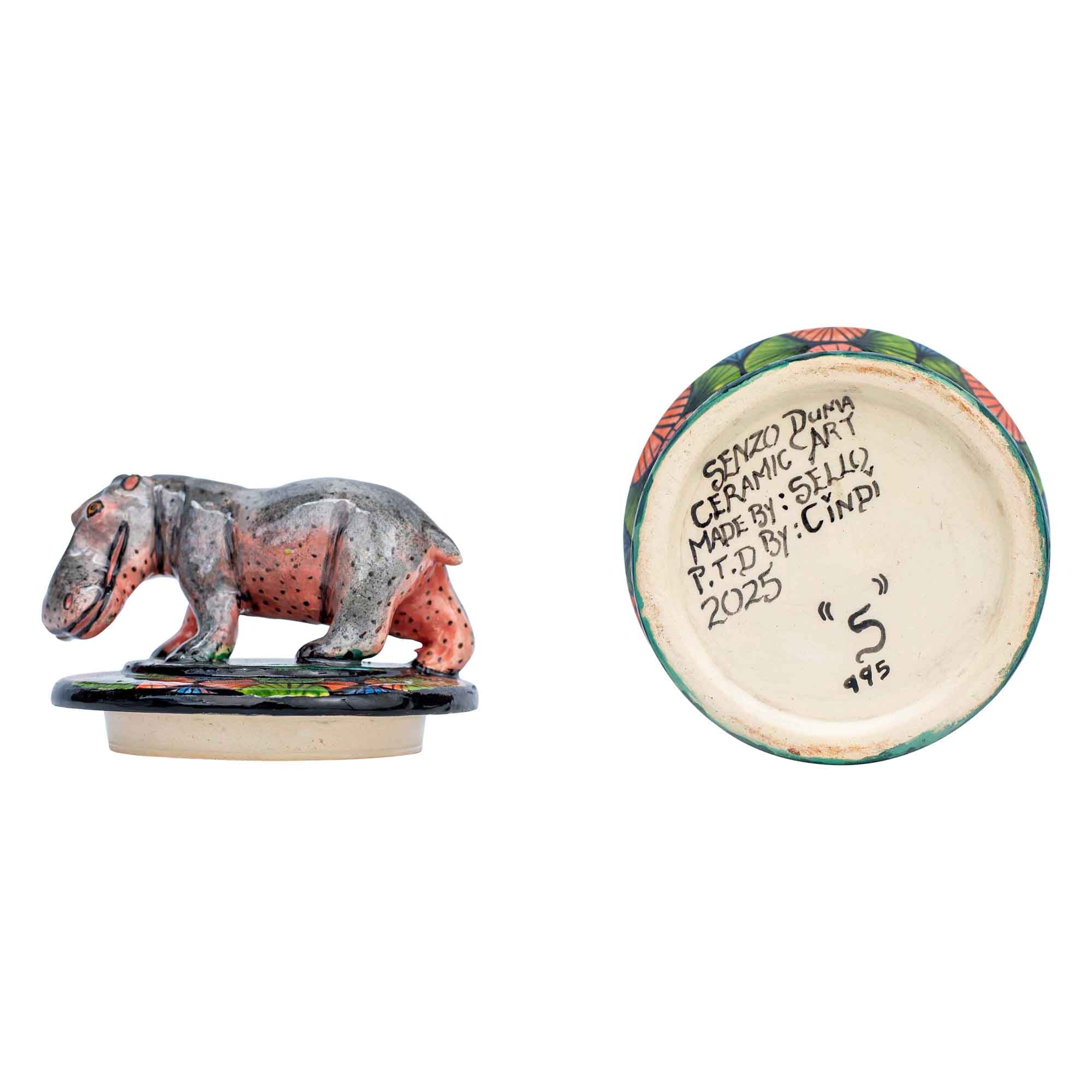 Hippo jewelry box