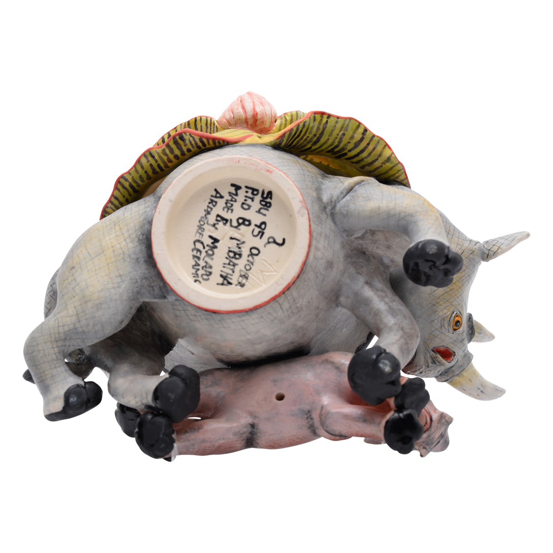 Rhino peanut bowl