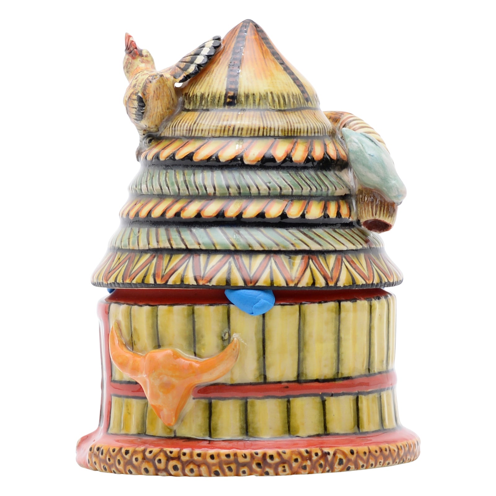 Zulu round hut jewelry box