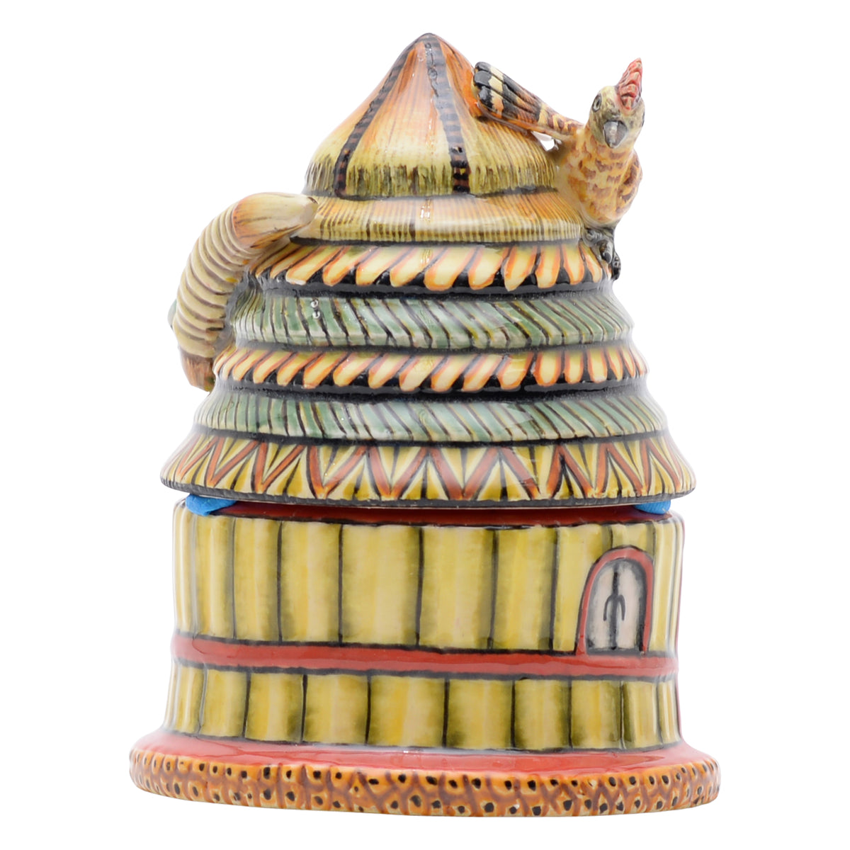 Zulu round hut jewelry box