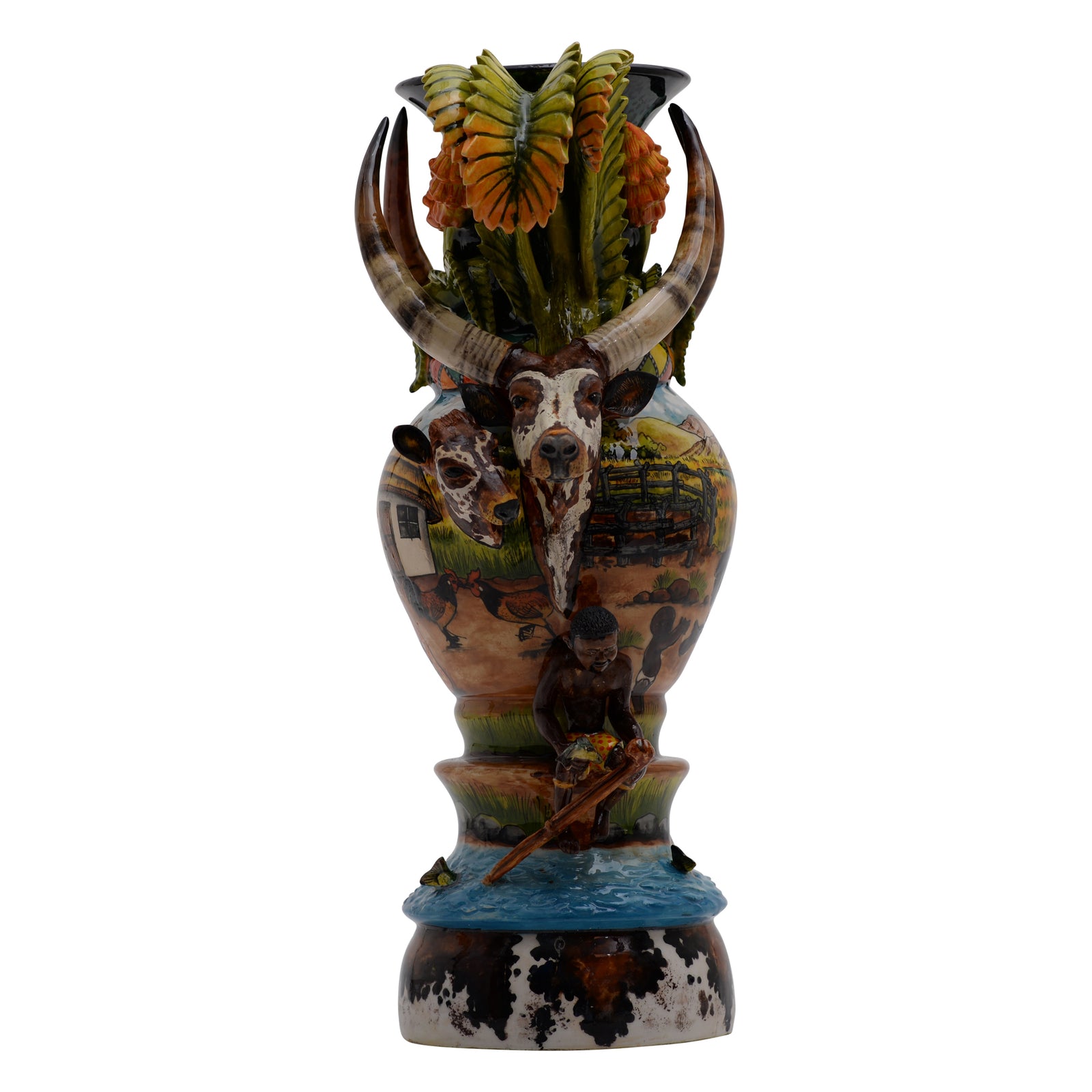 Villagers Vase