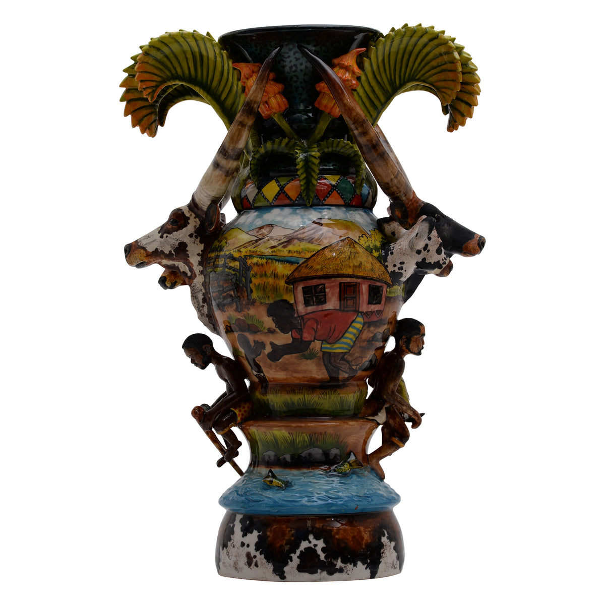 Villagers Vase