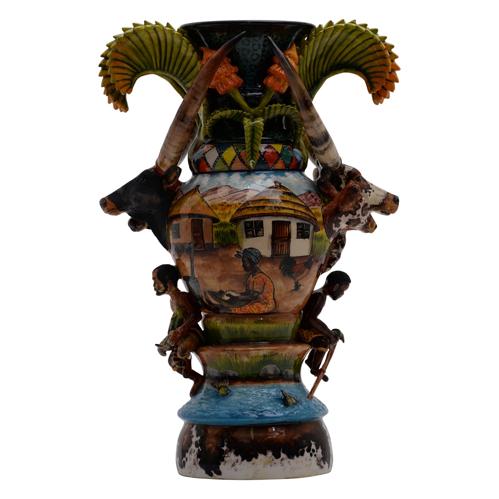Villagers Vase