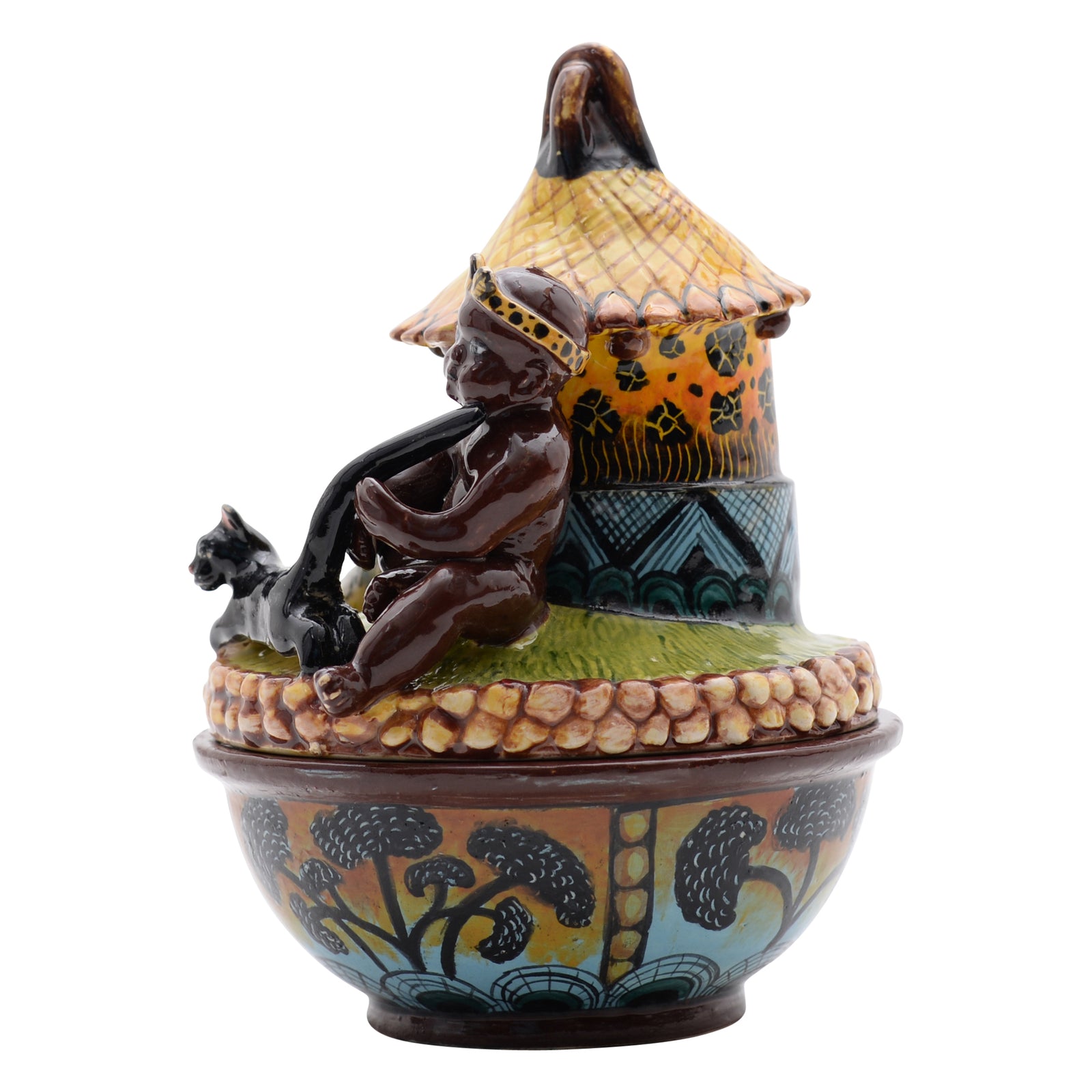 Village Boy Jewelry Box
