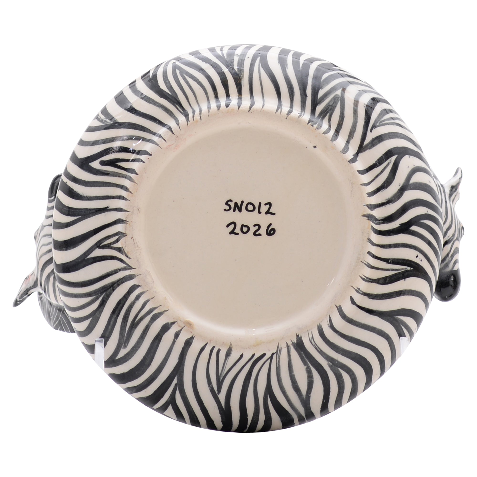Zebra Coin Dish