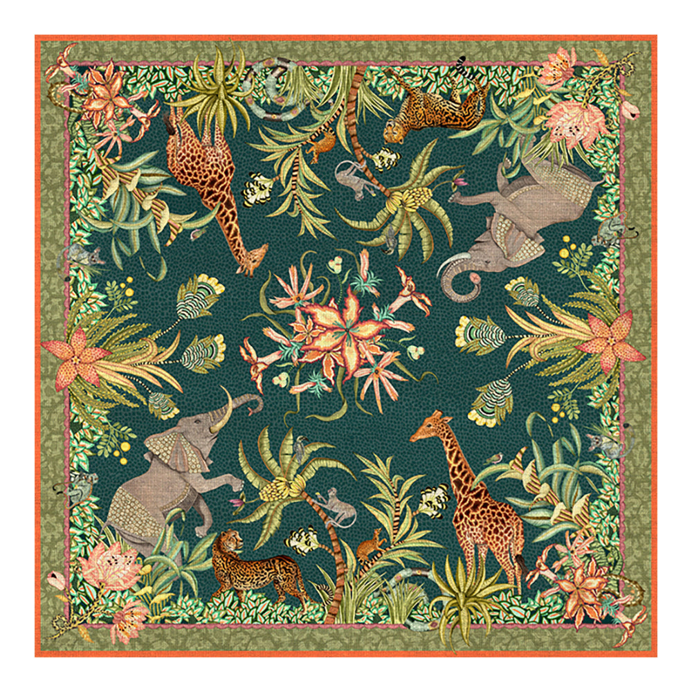 Sabie forest delta square tablecloth