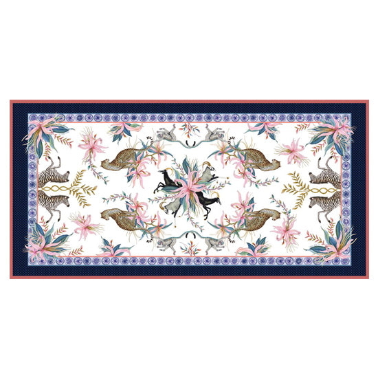 Leopard lily frost tablecloth