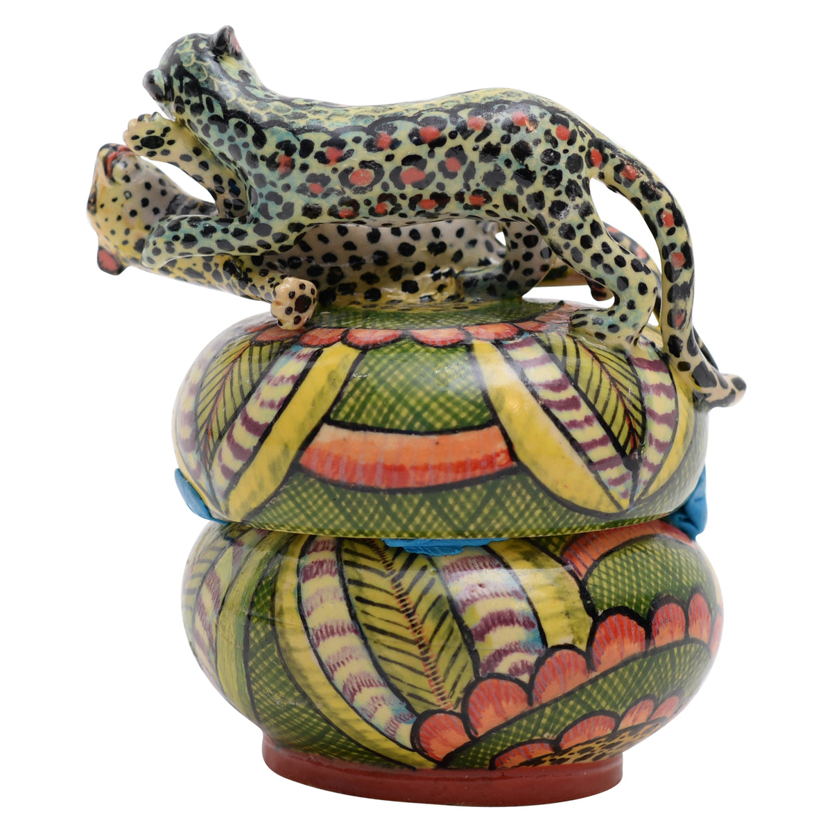Leopard jewelry box