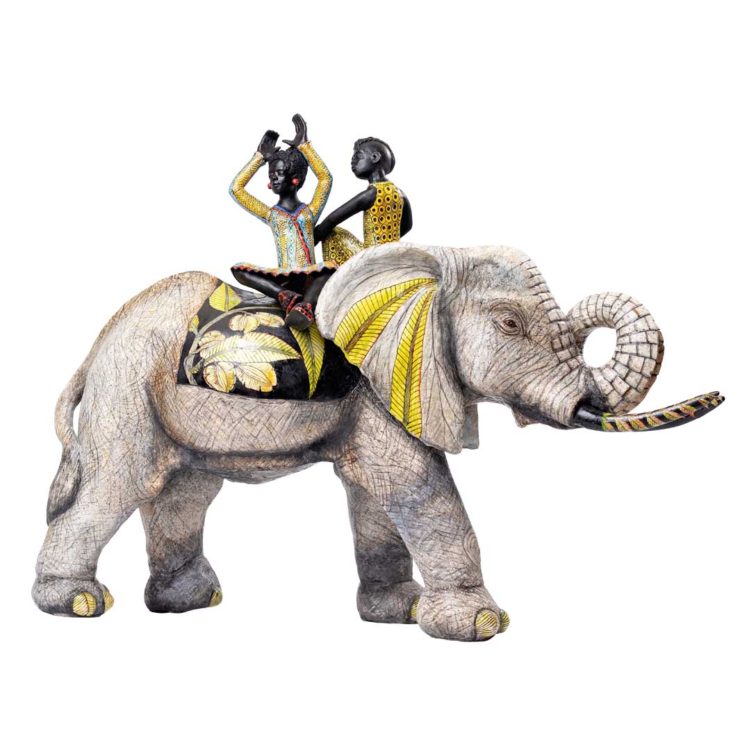 Elephant sculpture